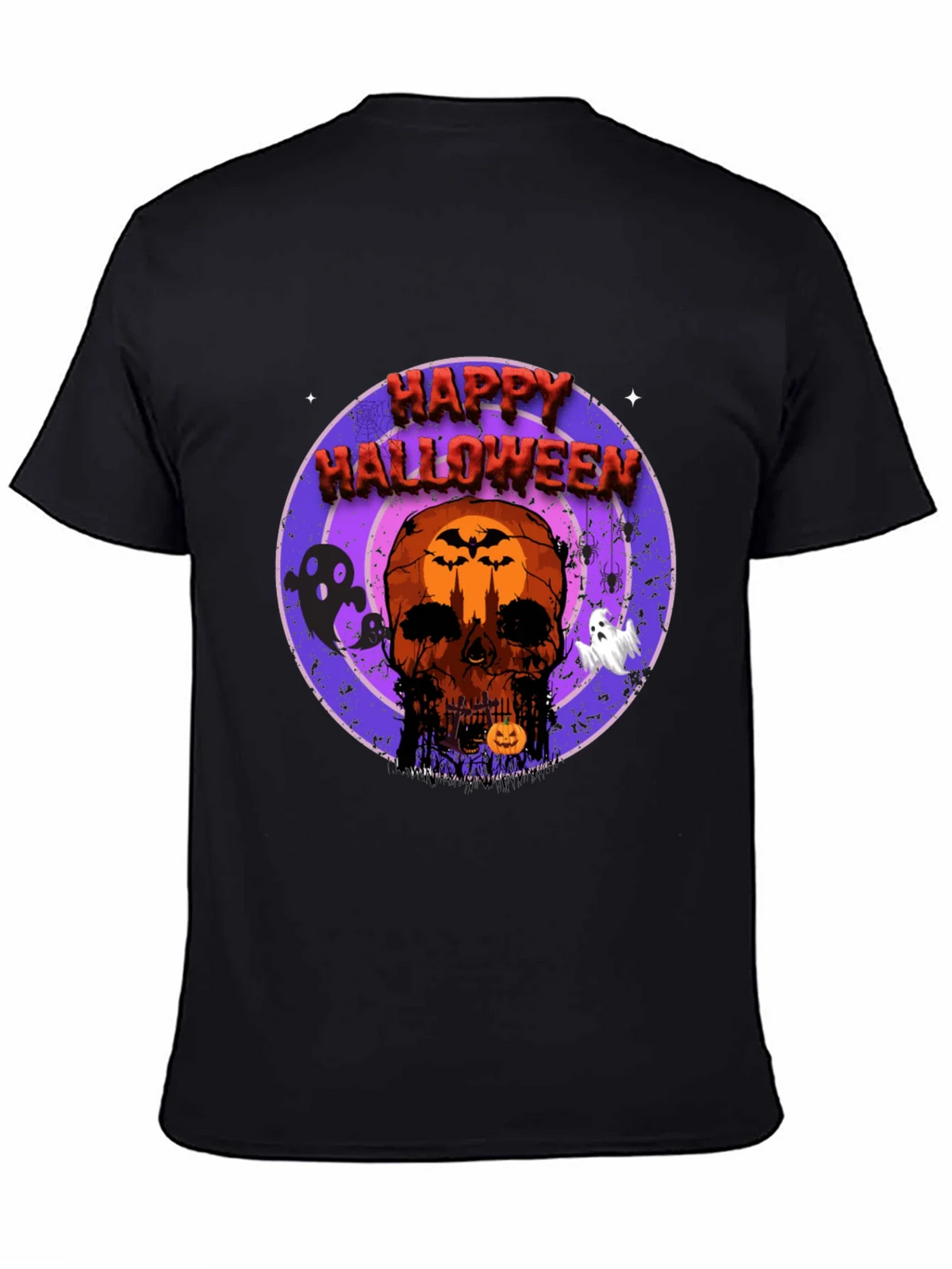 Happy Halloween Skull T-Shirt product image 2