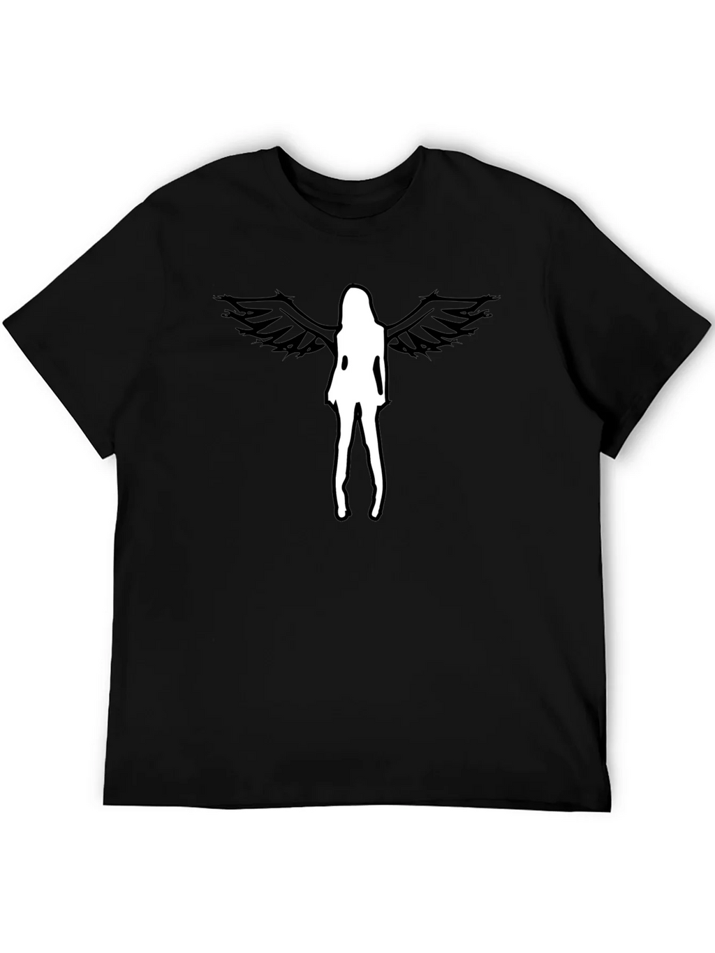 Angel Wings Graphic Tee - Mens Black T-Shirt product image 5