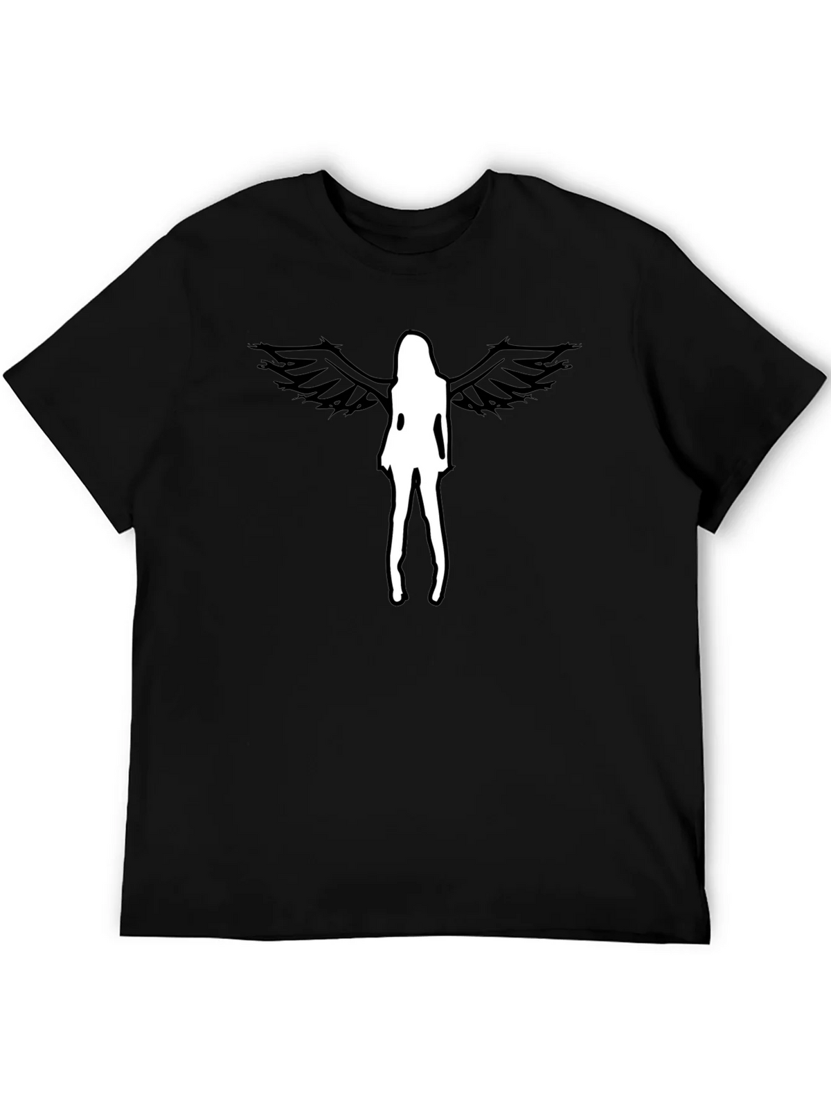 Angel Wings Graphic Tee - Mens Black T-Shirt product image 5