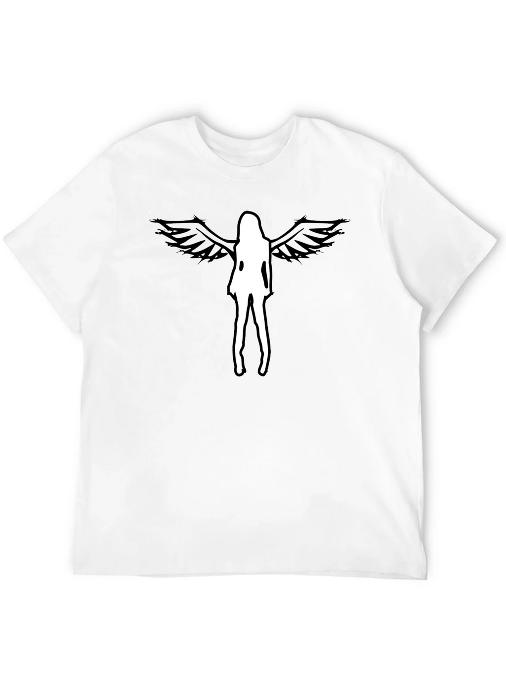 Angel Wings Graphic Tee - Mens Black T-Shirt product image 11