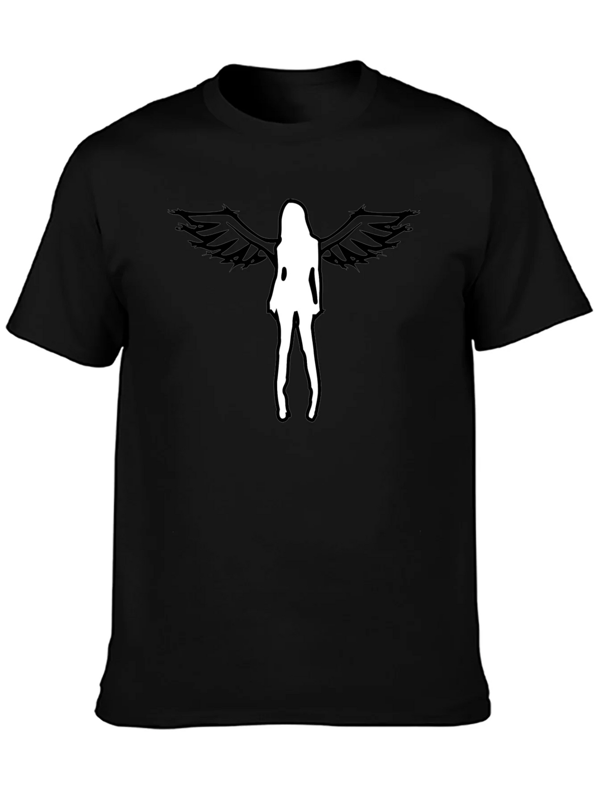 Angel Wings Graphic Tee - Mens Black T-Shirt product image 3