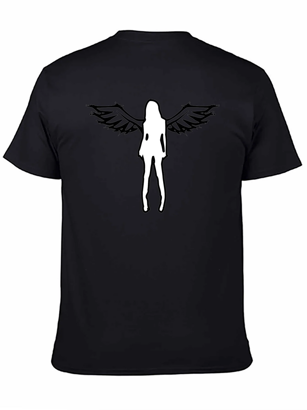 Angel Wings Graphic Tee - Mens Black T-Shirt product image 4