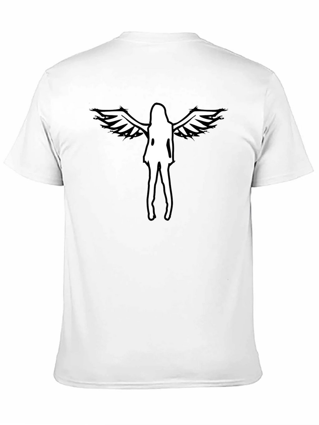 Angel Wings Graphic Tee - Mens Black T-Shirt product image 10