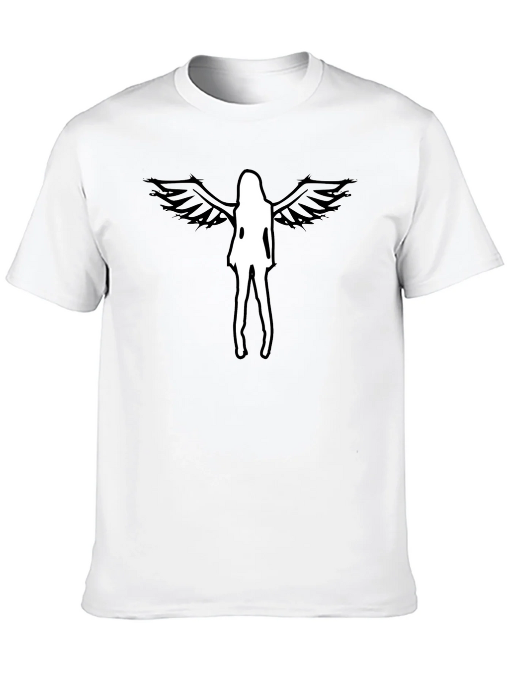 Angel Wings Graphic Tee - Mens Black T-Shirt product image 9