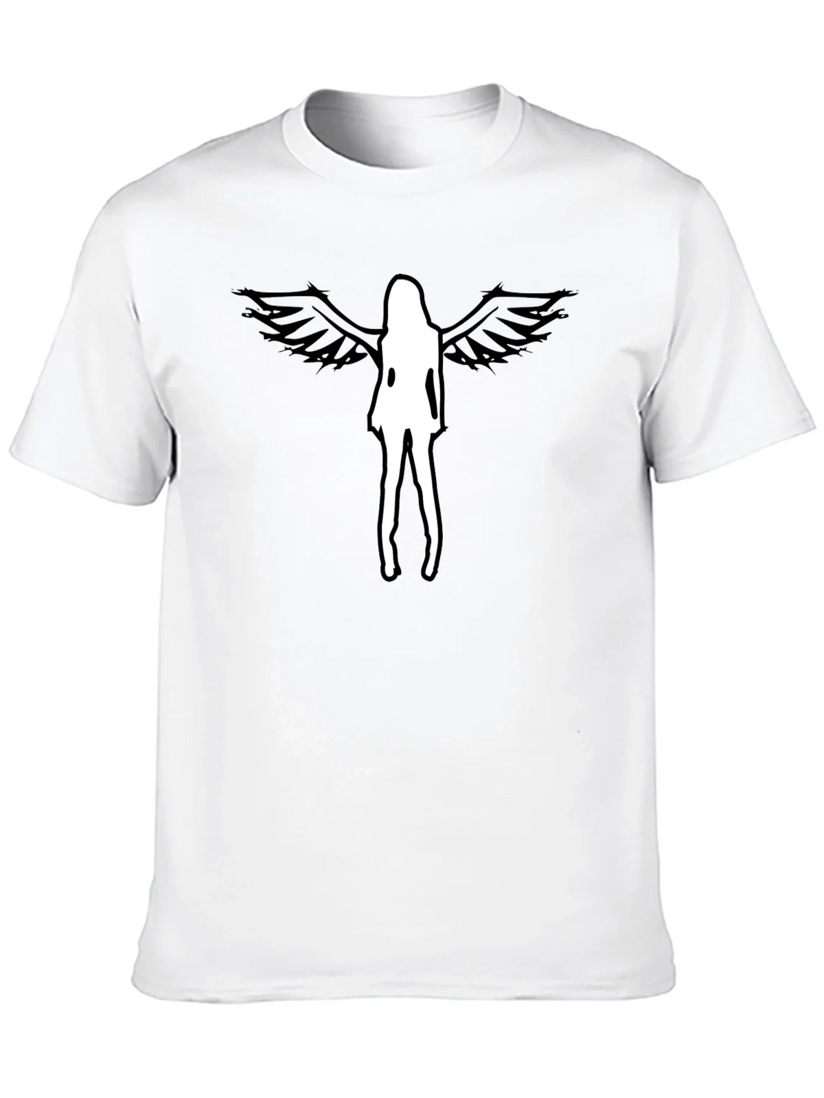 Angel Wings Graphic Tee - Mens Black T-Shirt product image 9