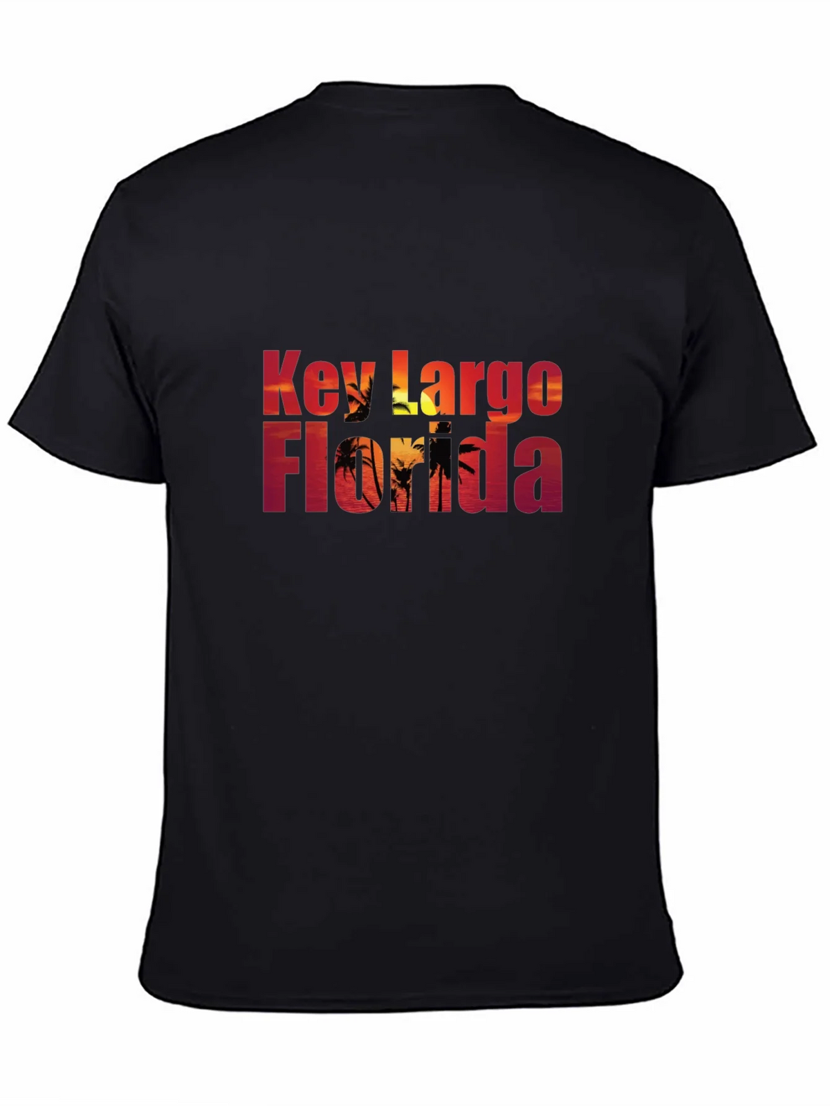 Key Largo Florida Black T-Shirt product image 4