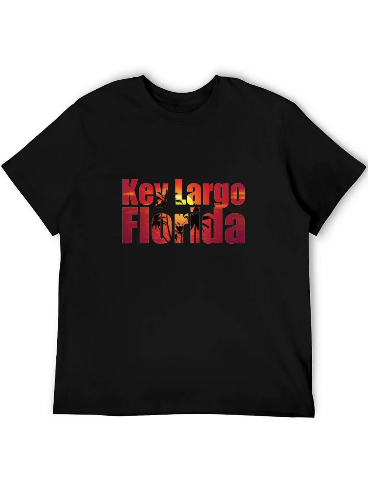Key Largo Florida Black T-Shirt product image 5
