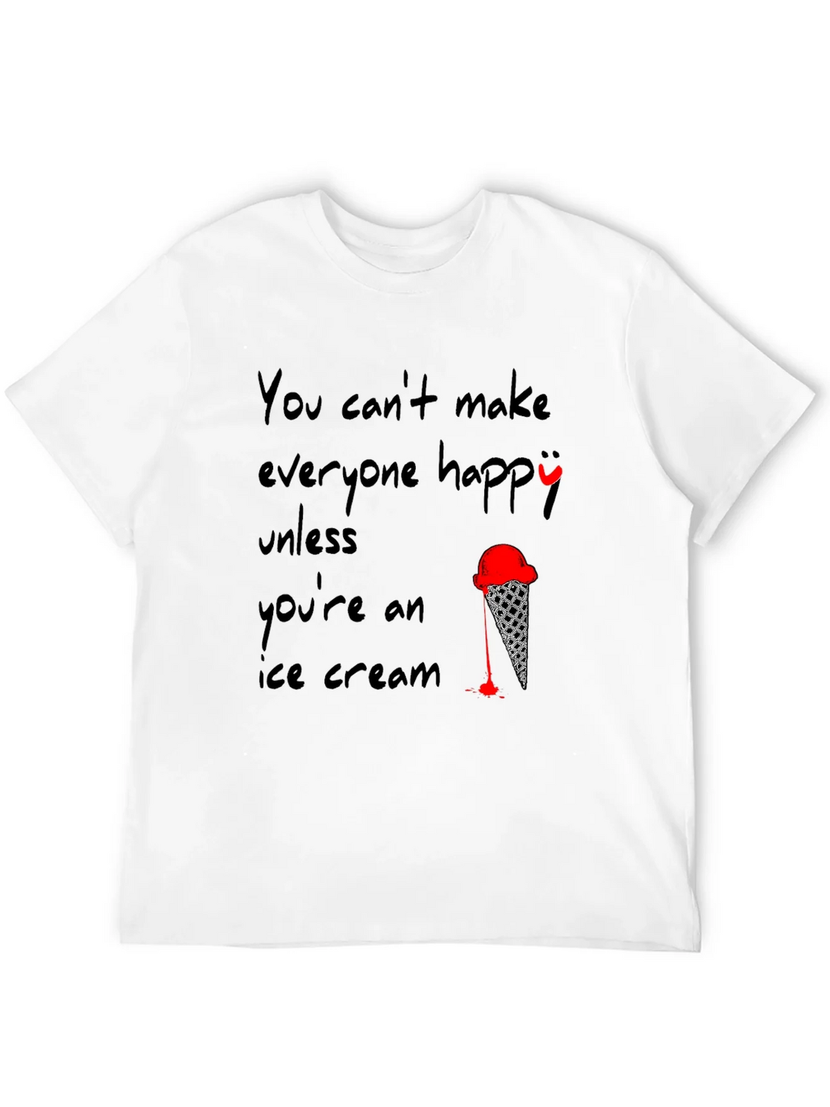 Ice Cream T-Shirt - Funny Quote Design product image 9