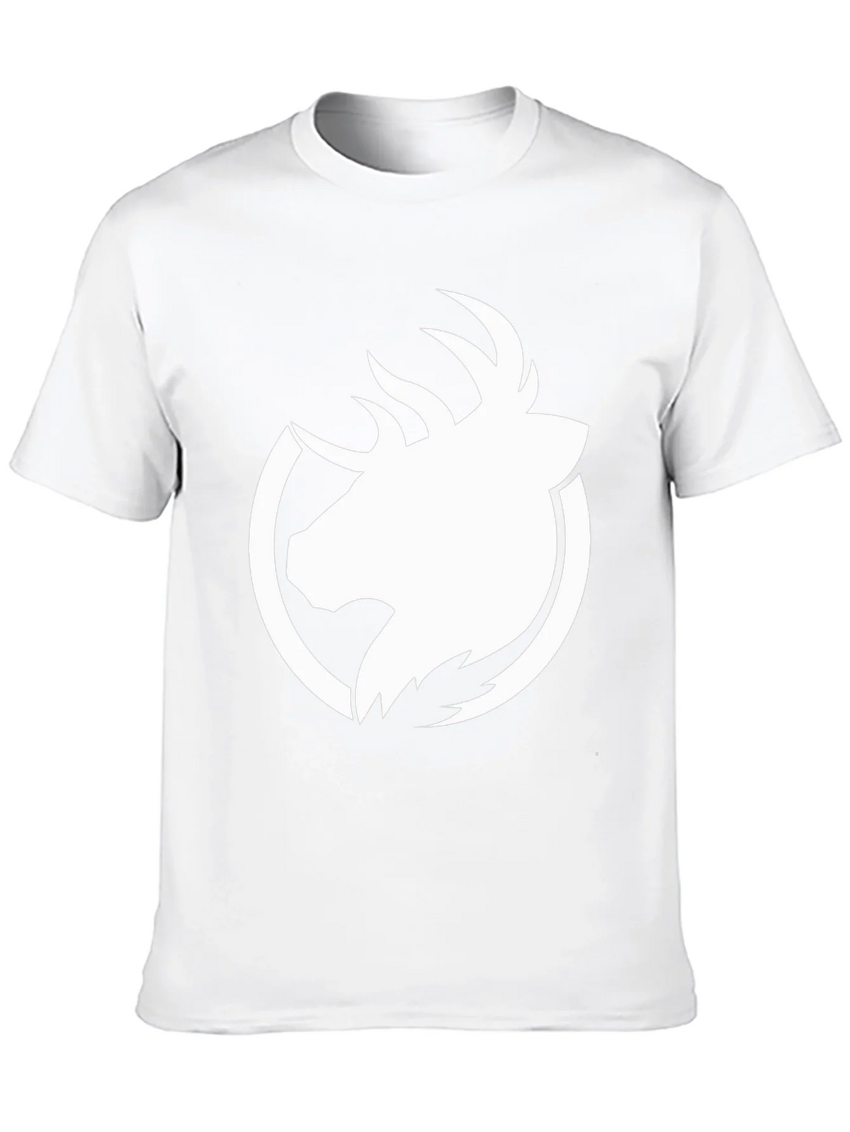 Elk Head Graphic Black T-Shirt product image 9