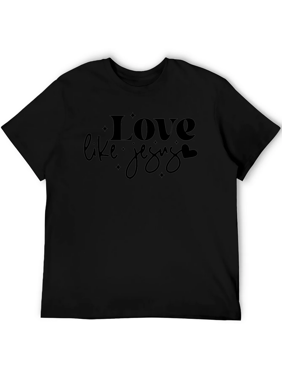 Love Like Jesus Graphic Tee - Soft Cotton Comfort product image 1