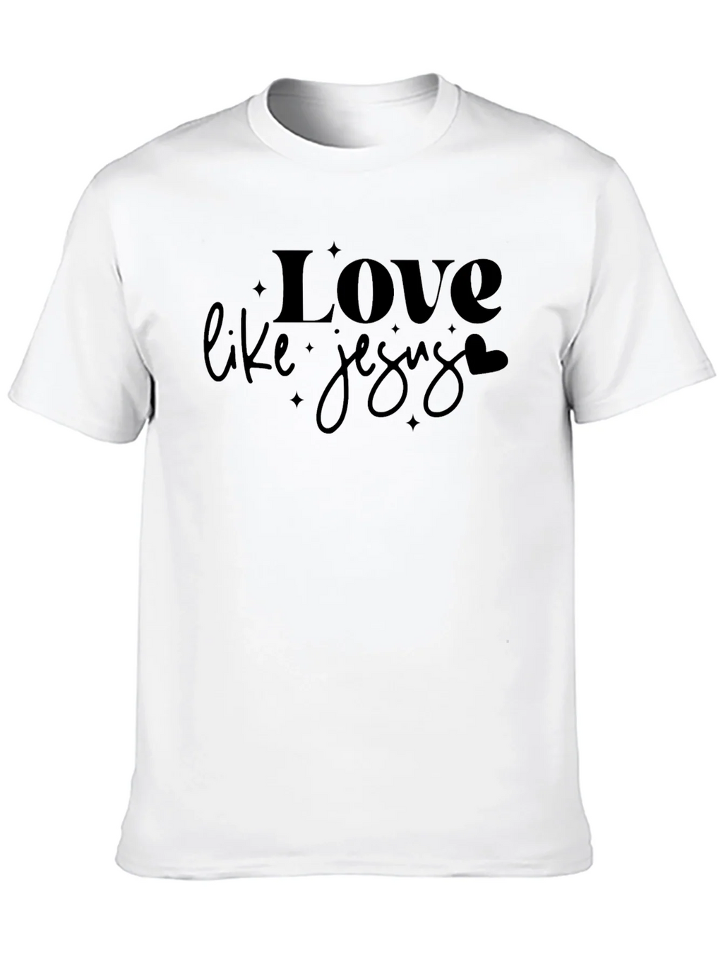 Love Like Jesus Graphic Tee - Soft Cotton Comfort product image 4