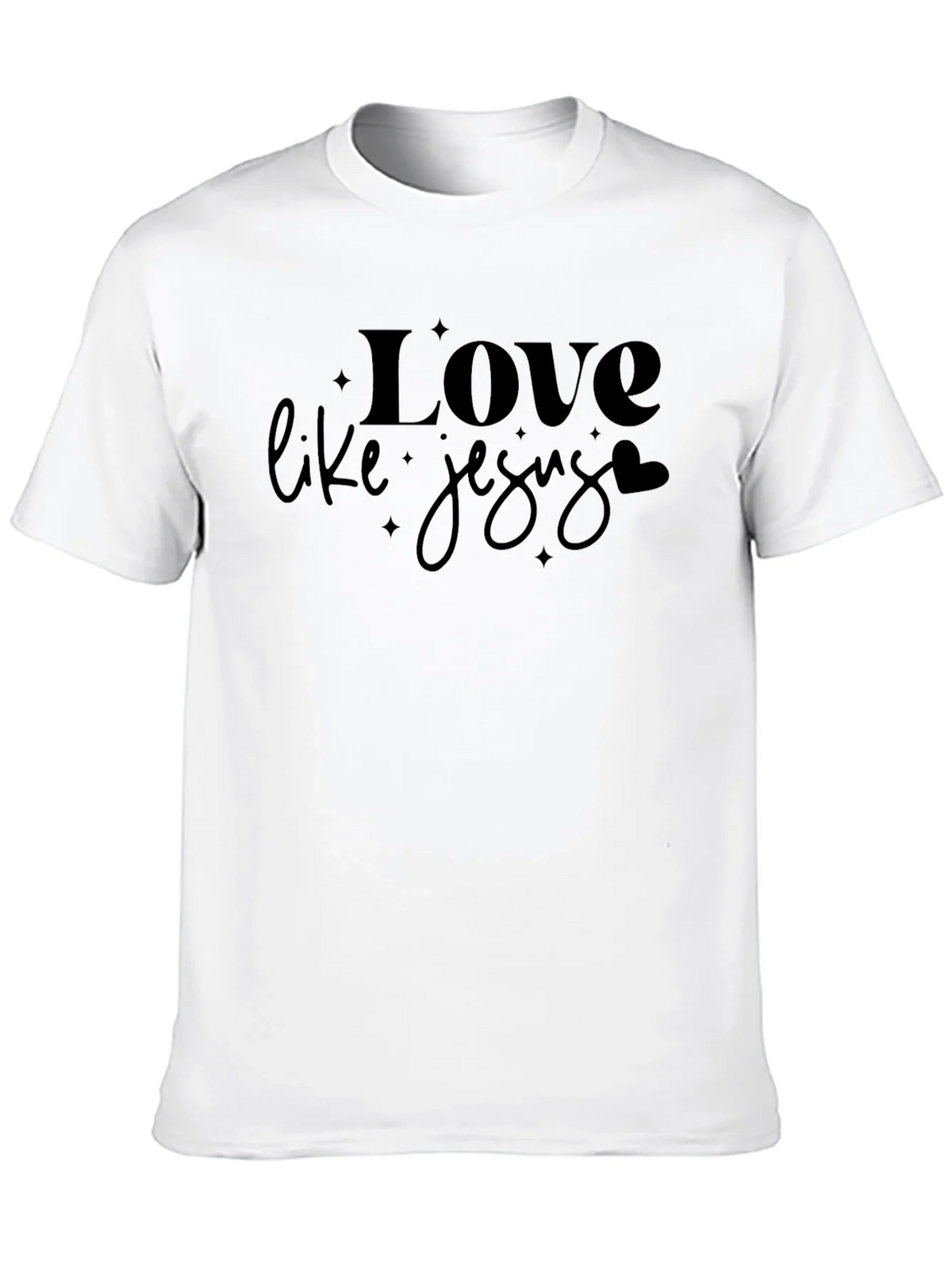 Love Like Jesus Graphic Tee - Soft Cotton Comfort product image 4