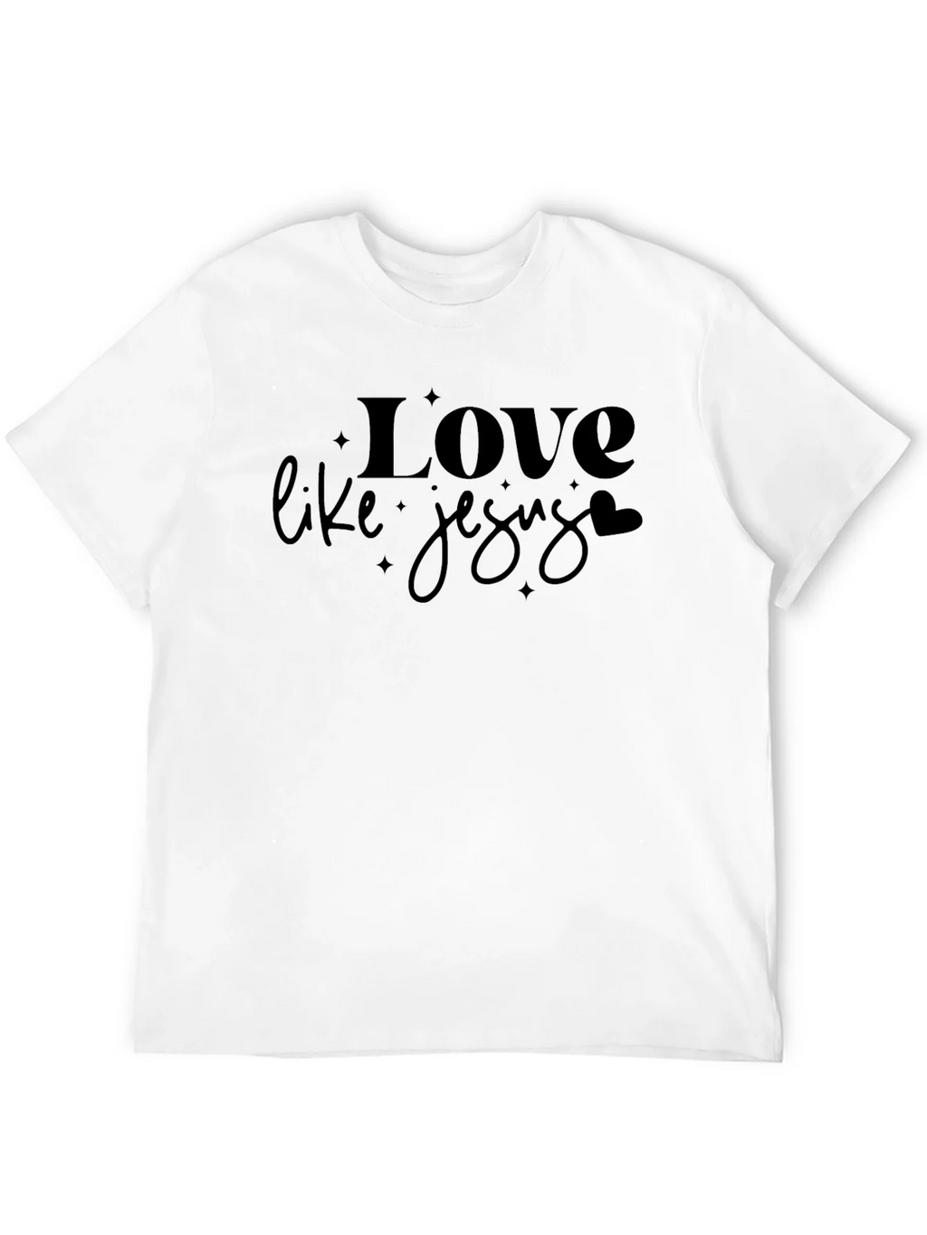 Love Like Jesus Graphic Tee - Soft Cotton Comfort product image 5