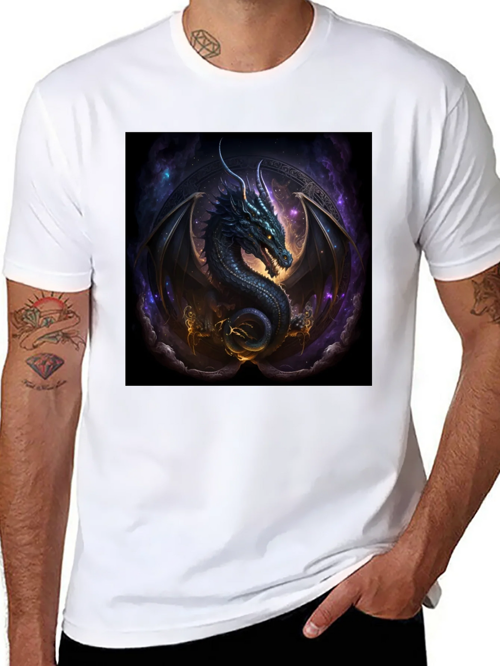 Dragon T-Shirt - Fantasy Graphic Tee product image 7