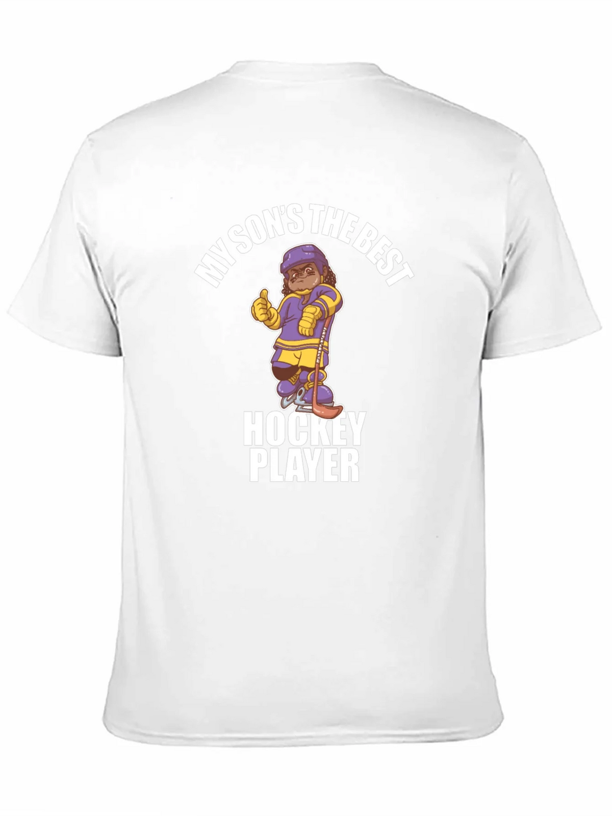 My Sons the Best Hockey Player T-Shirt product image 7