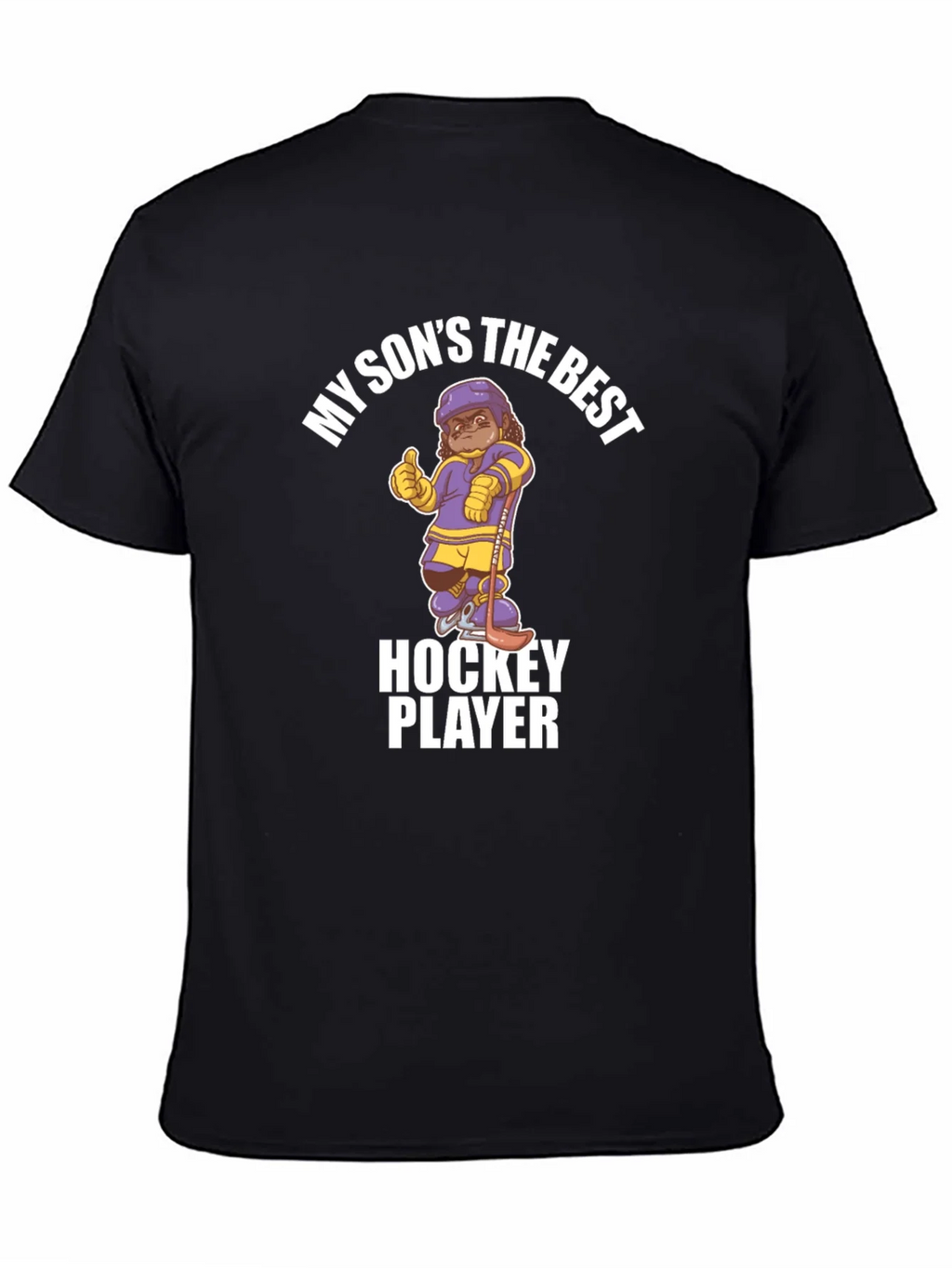 My Sons the Best Hockey Player T-Shirt product image 3