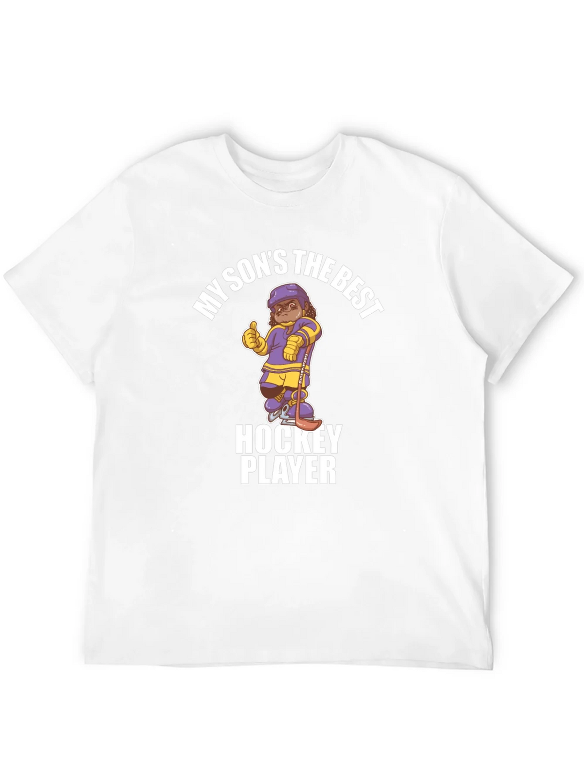 My Sons the Best Hockey Player T-Shirt product image 8