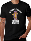My Sons the Best Hockey Player T-Shirt product image 1