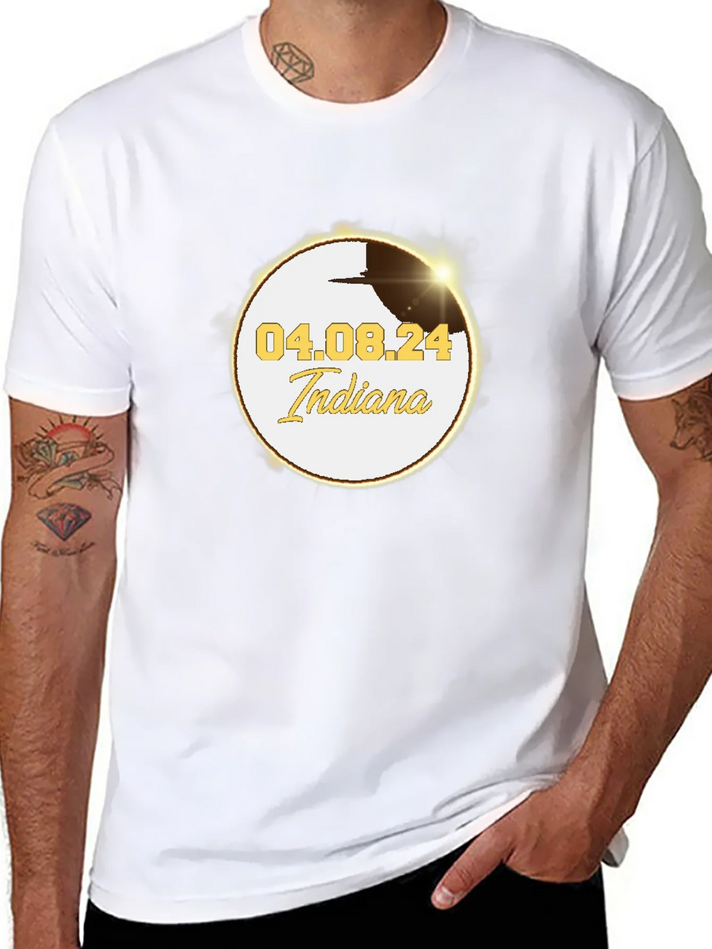 Eclipse Indiana 2024 T-Shirt product image 7