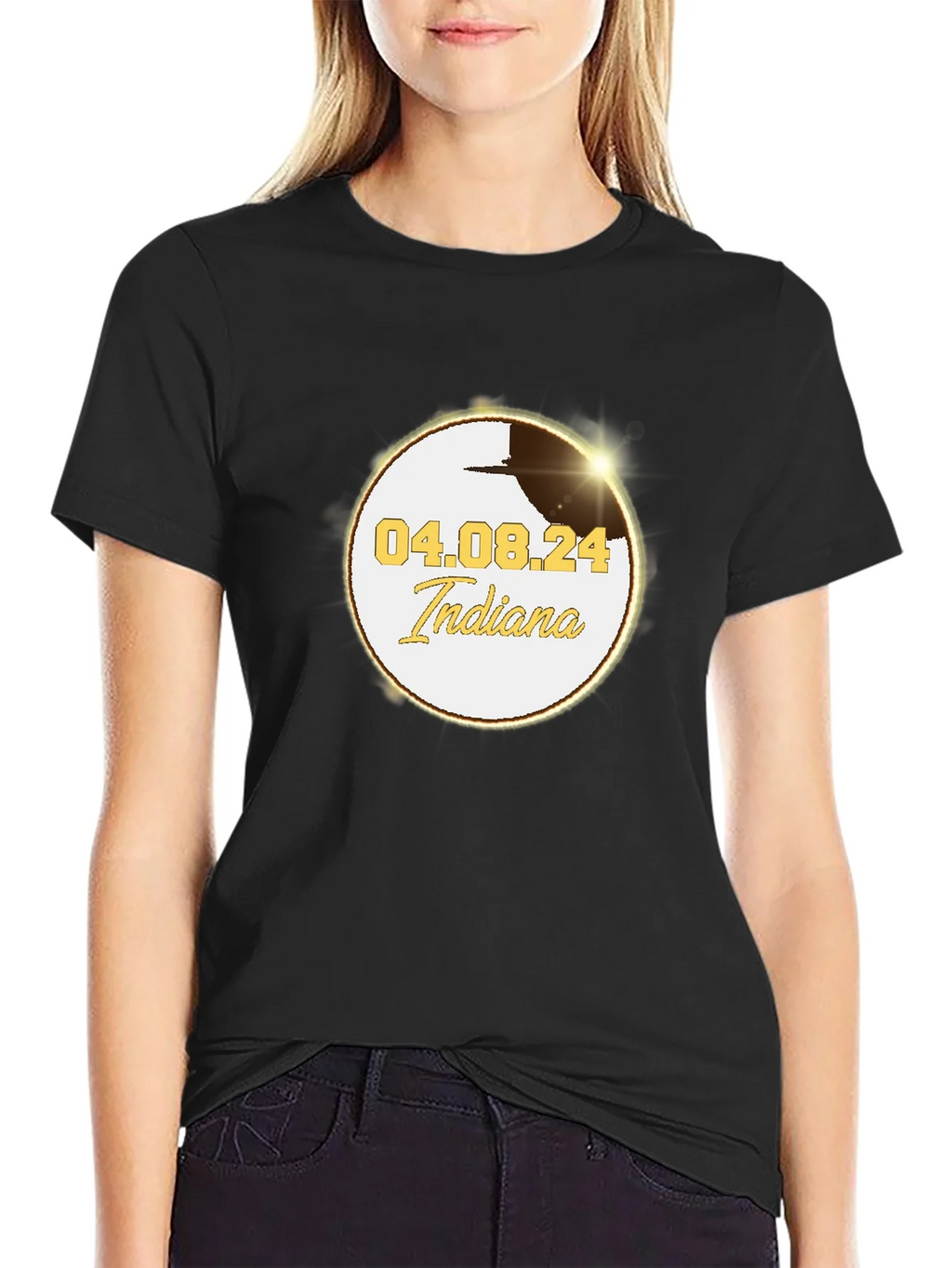 Eclipse Indiana 2024 T-Shirt product image 2