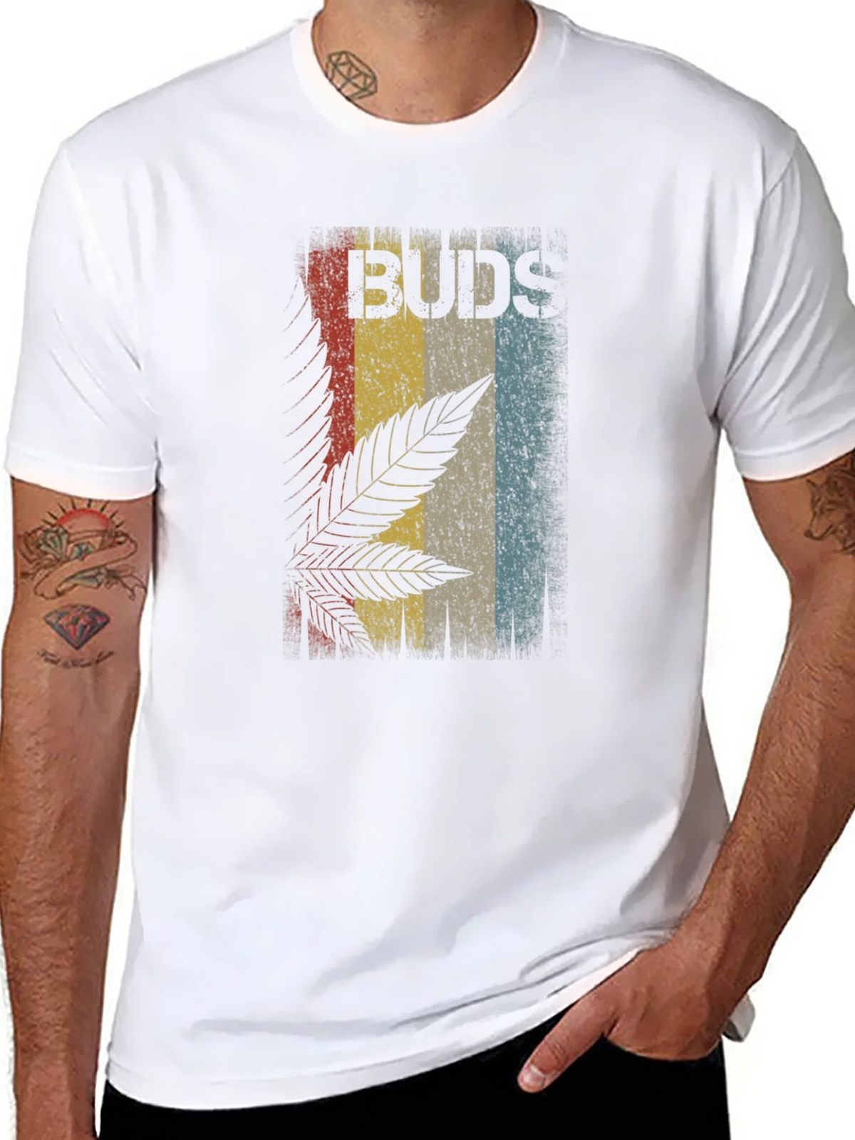 Vintage Buds Graphic T-Shirt product image 7