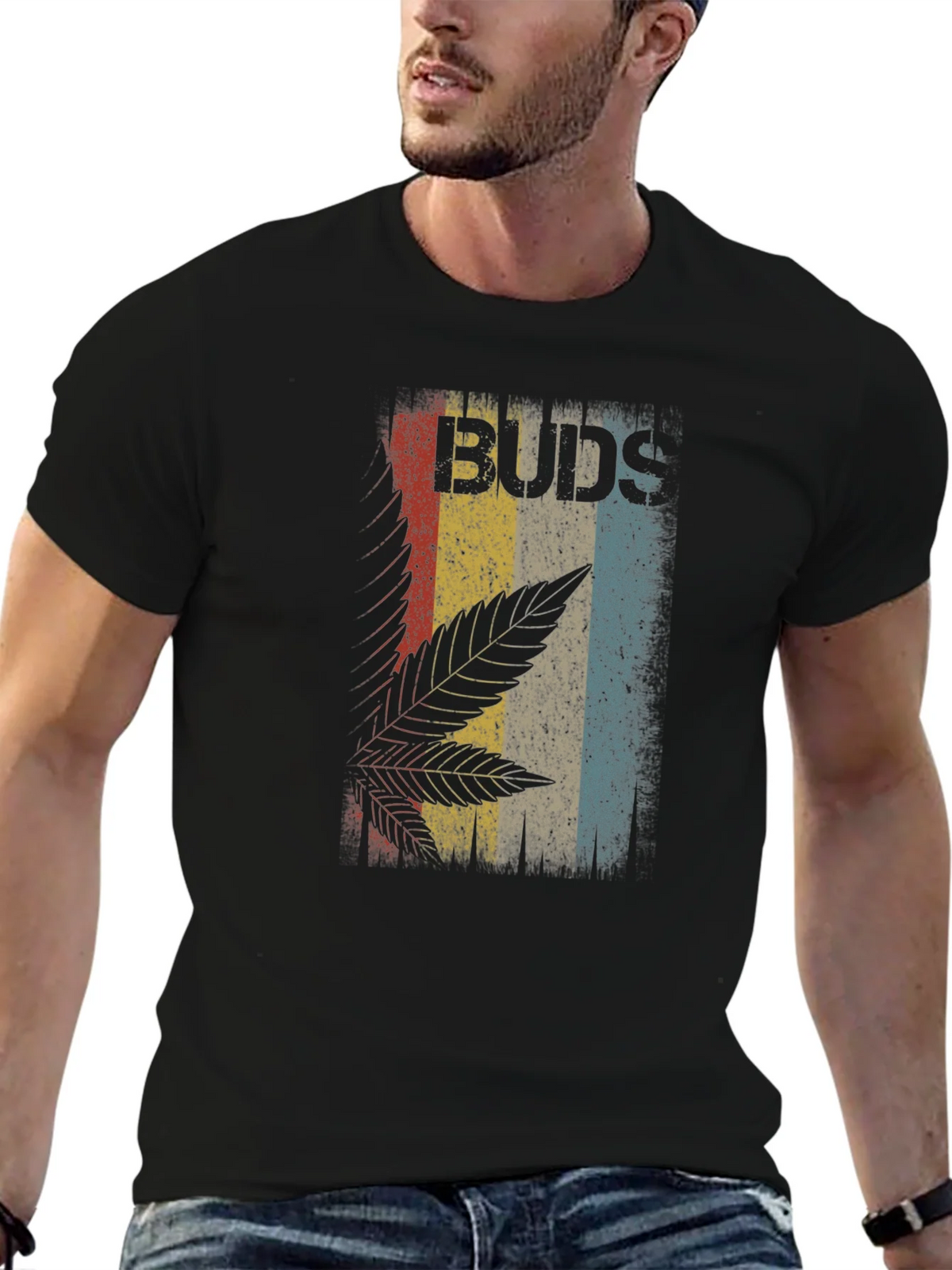 Vintage Buds Graphic T-Shirt product image 6