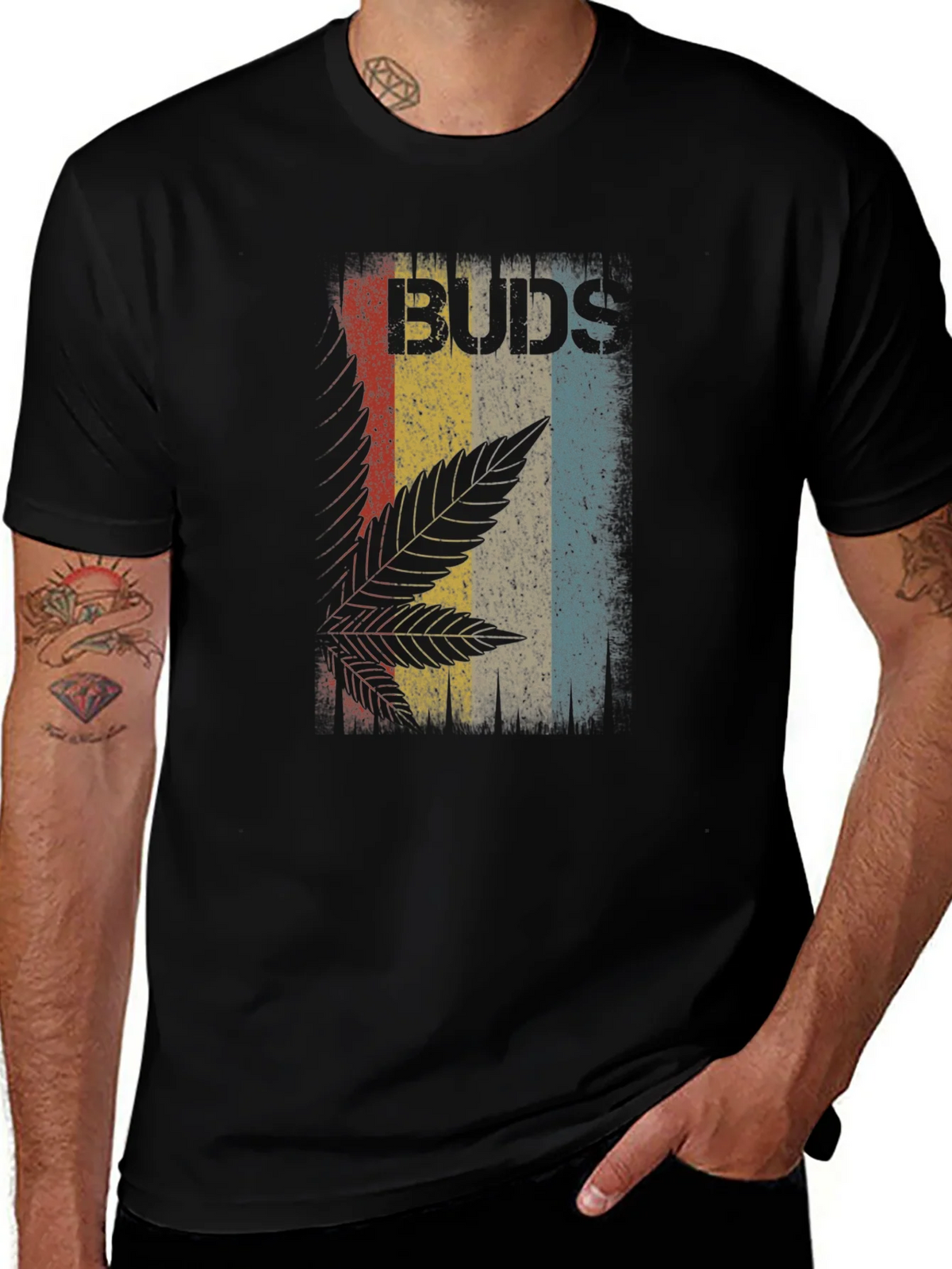 Vintage Buds Graphic T-Shirt product image 1