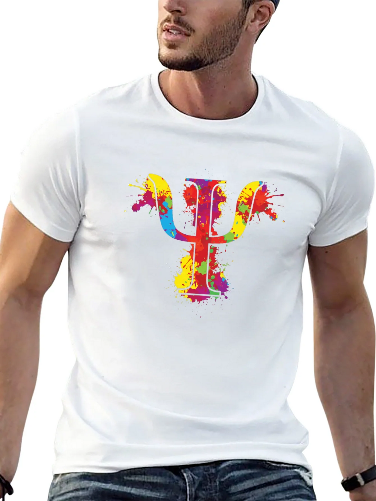 Colorful Psychology Symbol T-Shirt product image 10