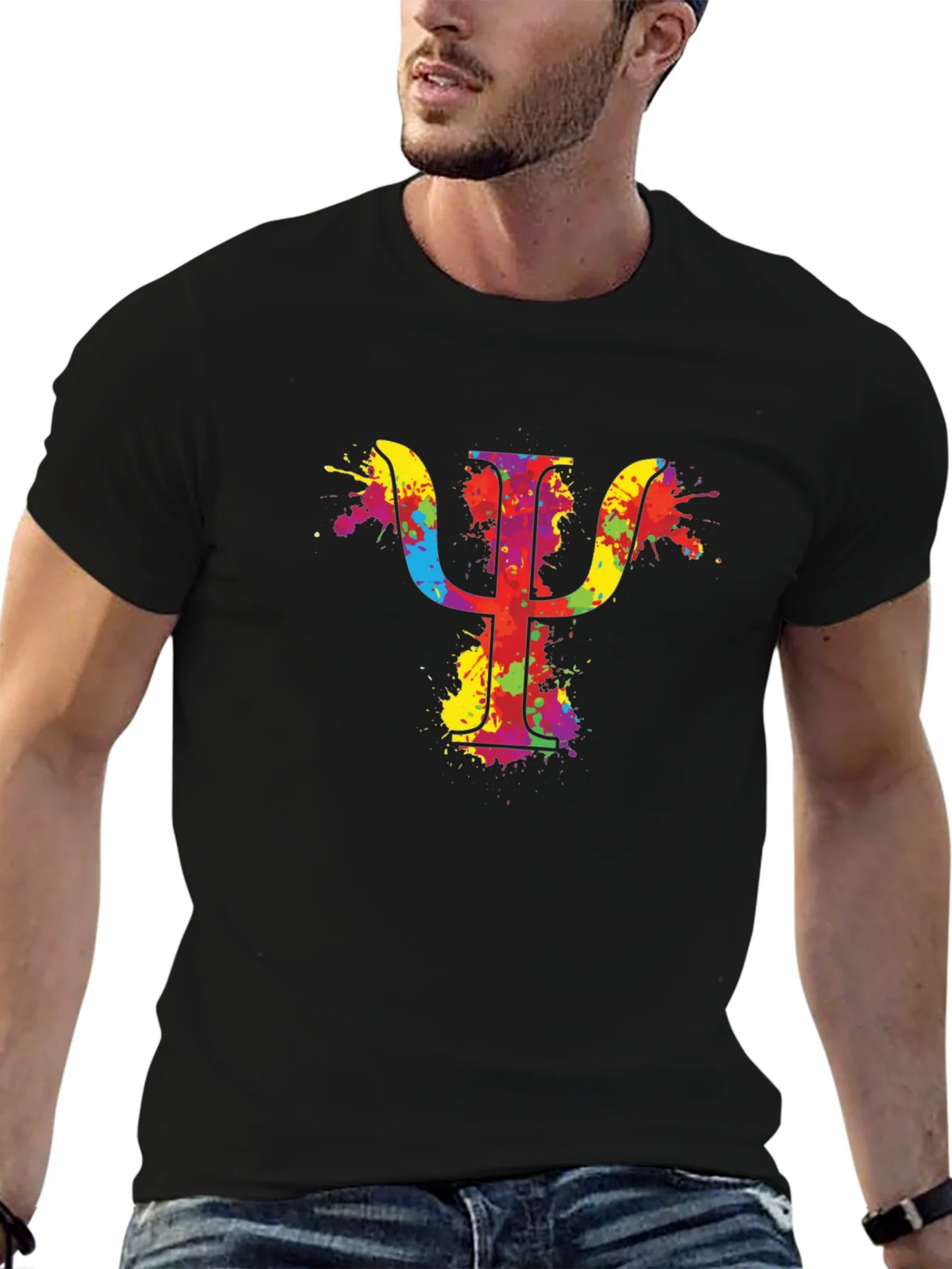 Colorful Psychology Symbol T-Shirt product image 5