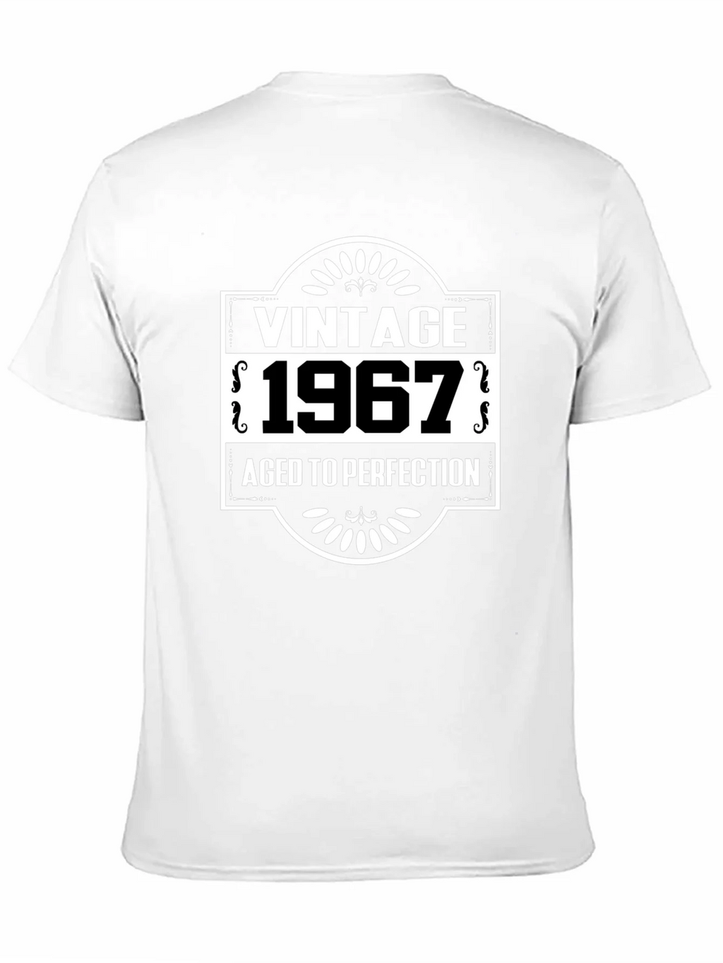 Vintage 1967 Aged To Perfection Black T-Shirt product image 10