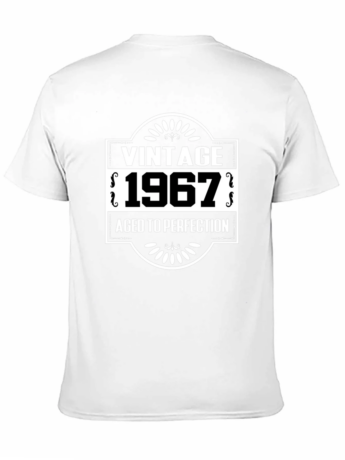 Vintage 1967 Aged To Perfection Black T-Shirt product image 10