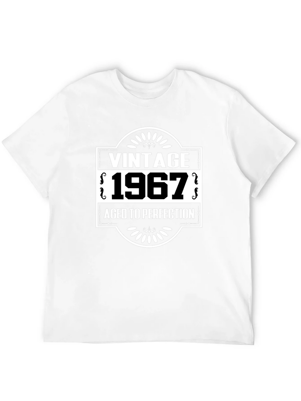 Vintage 1967 Aged To Perfection Black T-Shirt product image 11