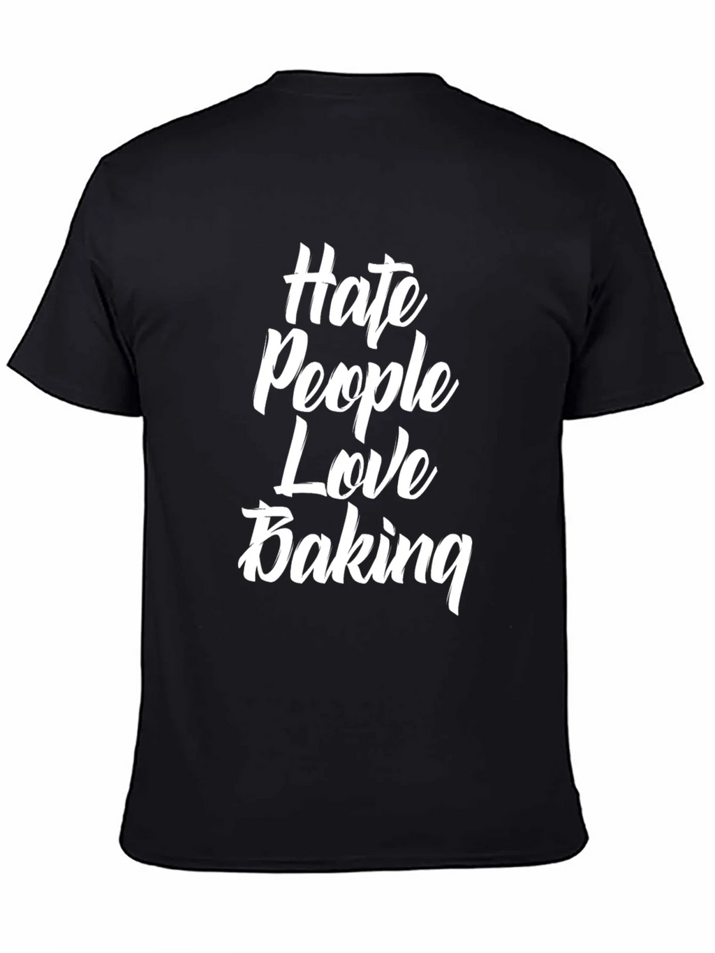 Hate People Love Baking T-Shirt - Funny Baker Tee product image 3