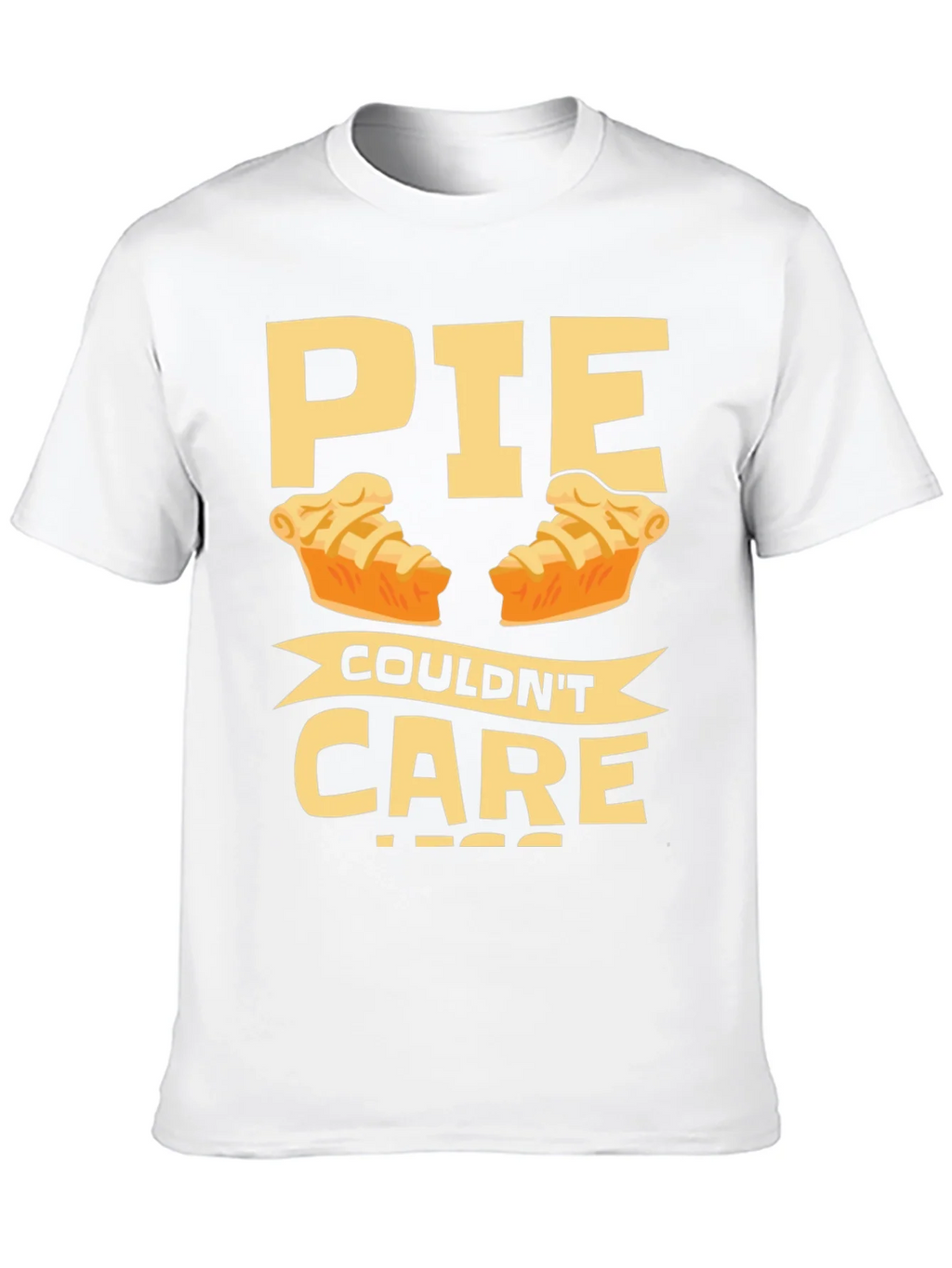 Funny Pie Couldnt Care Less T-Shirt product image 9