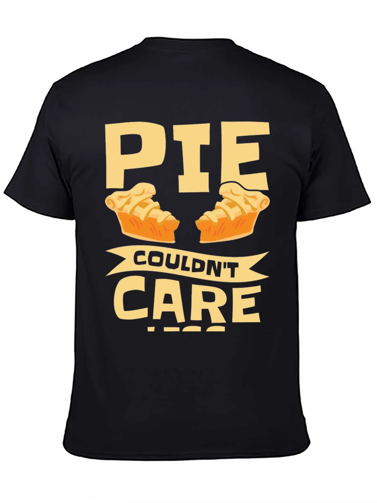 Funny Pie Couldnt Care Less T-Shirt product image 4