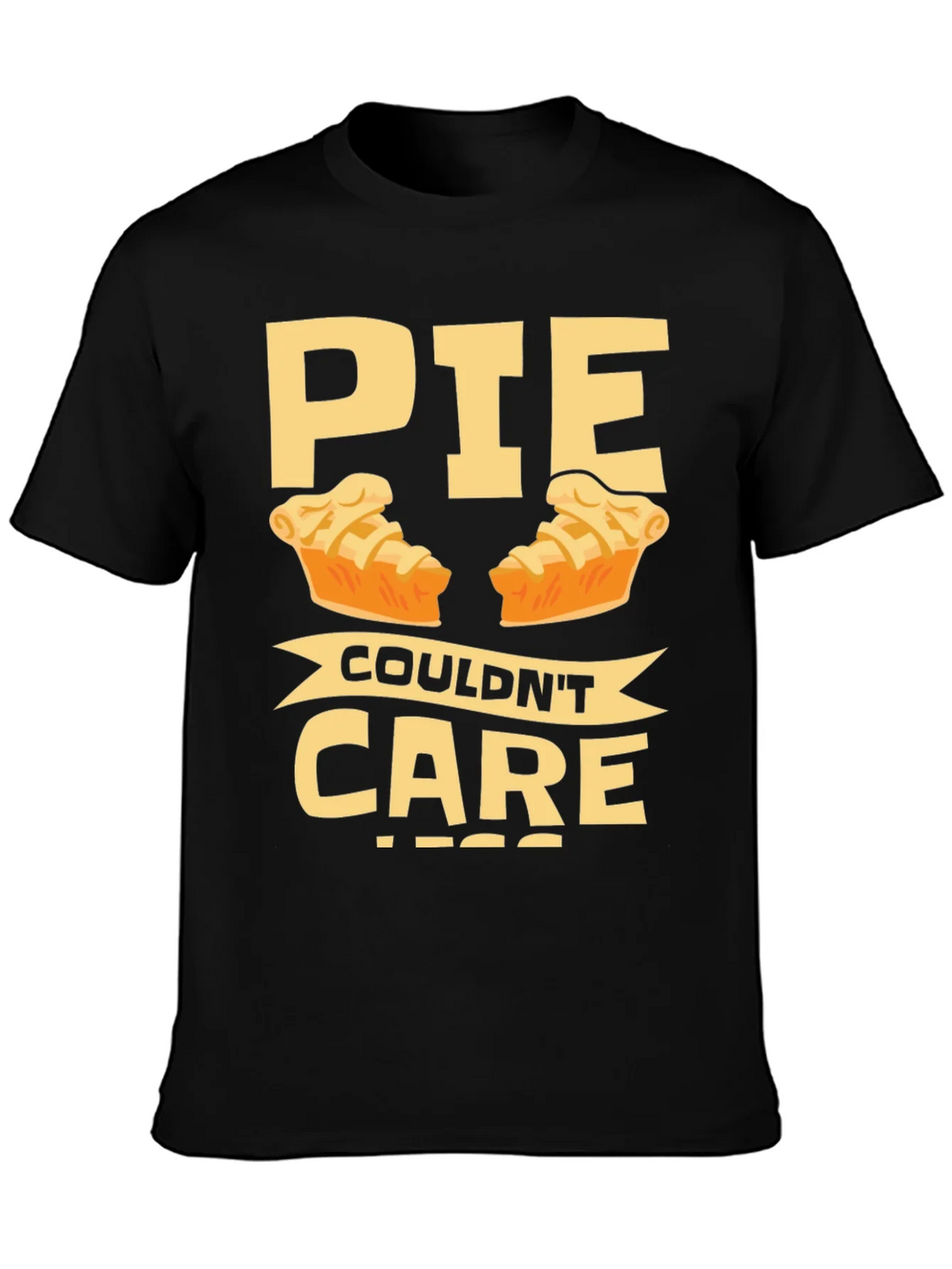 Funny Pie Couldnt Care Less T-Shirt product image 3