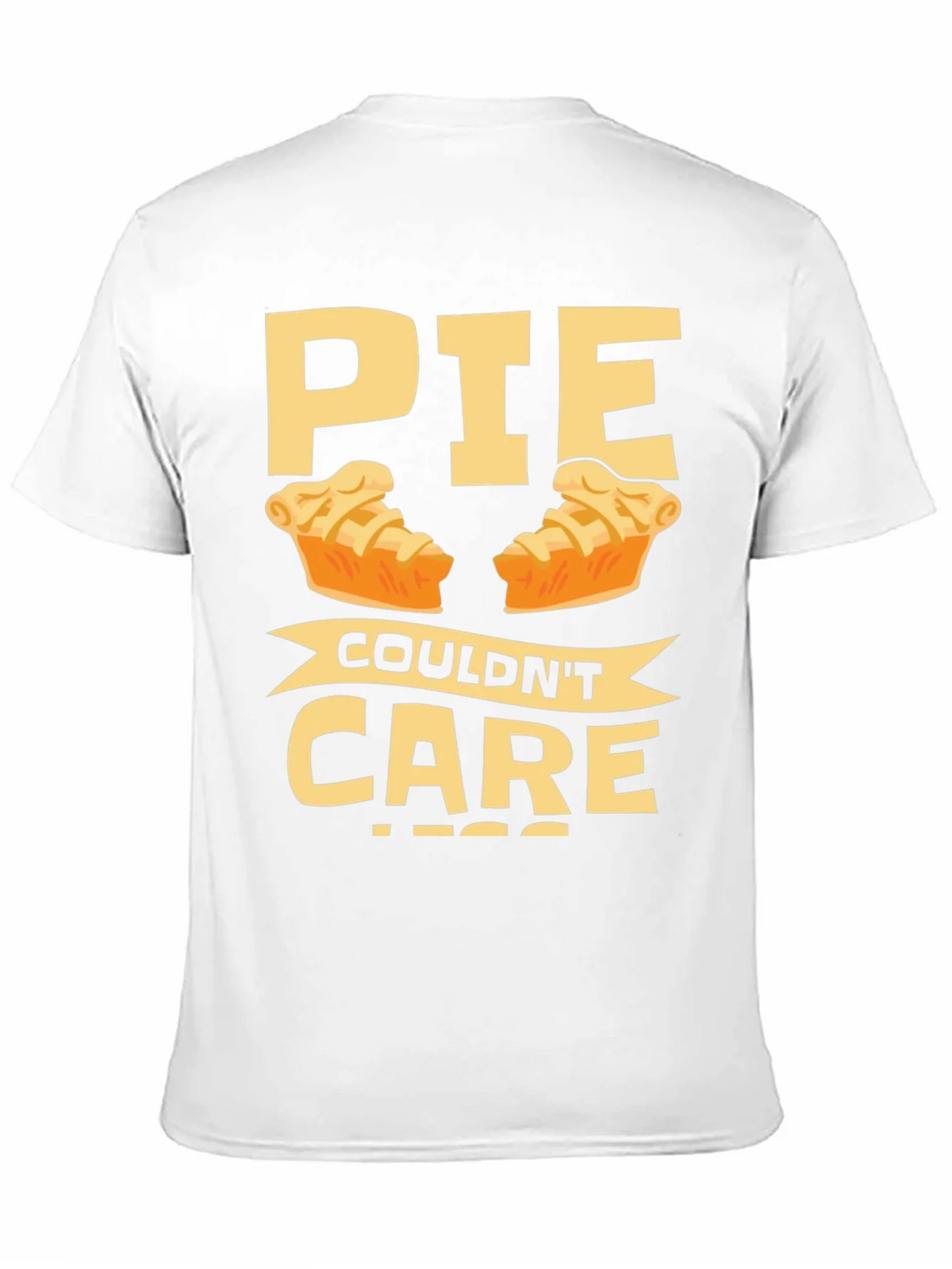 Funny Pie Couldnt Care Less T-Shirt product image 10