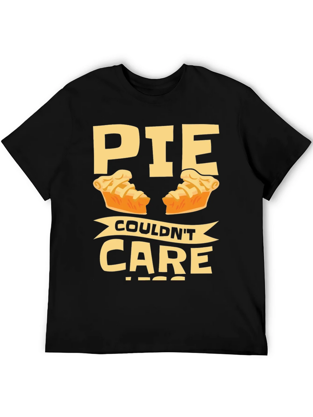 Funny Pie Couldnt Care Less T-Shirt product image 5