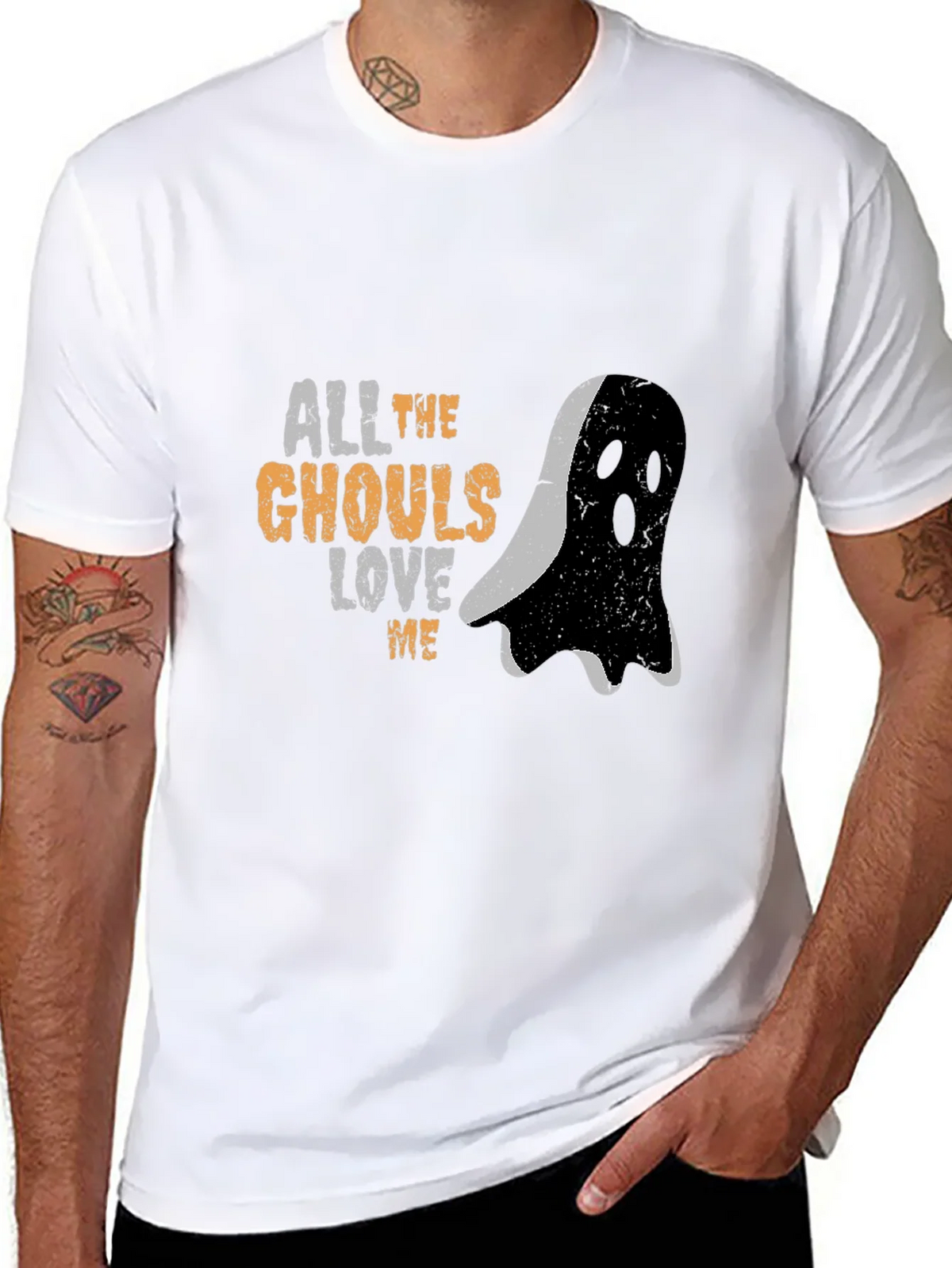 All The Ghouls Love Me Halloween Tee product image 7