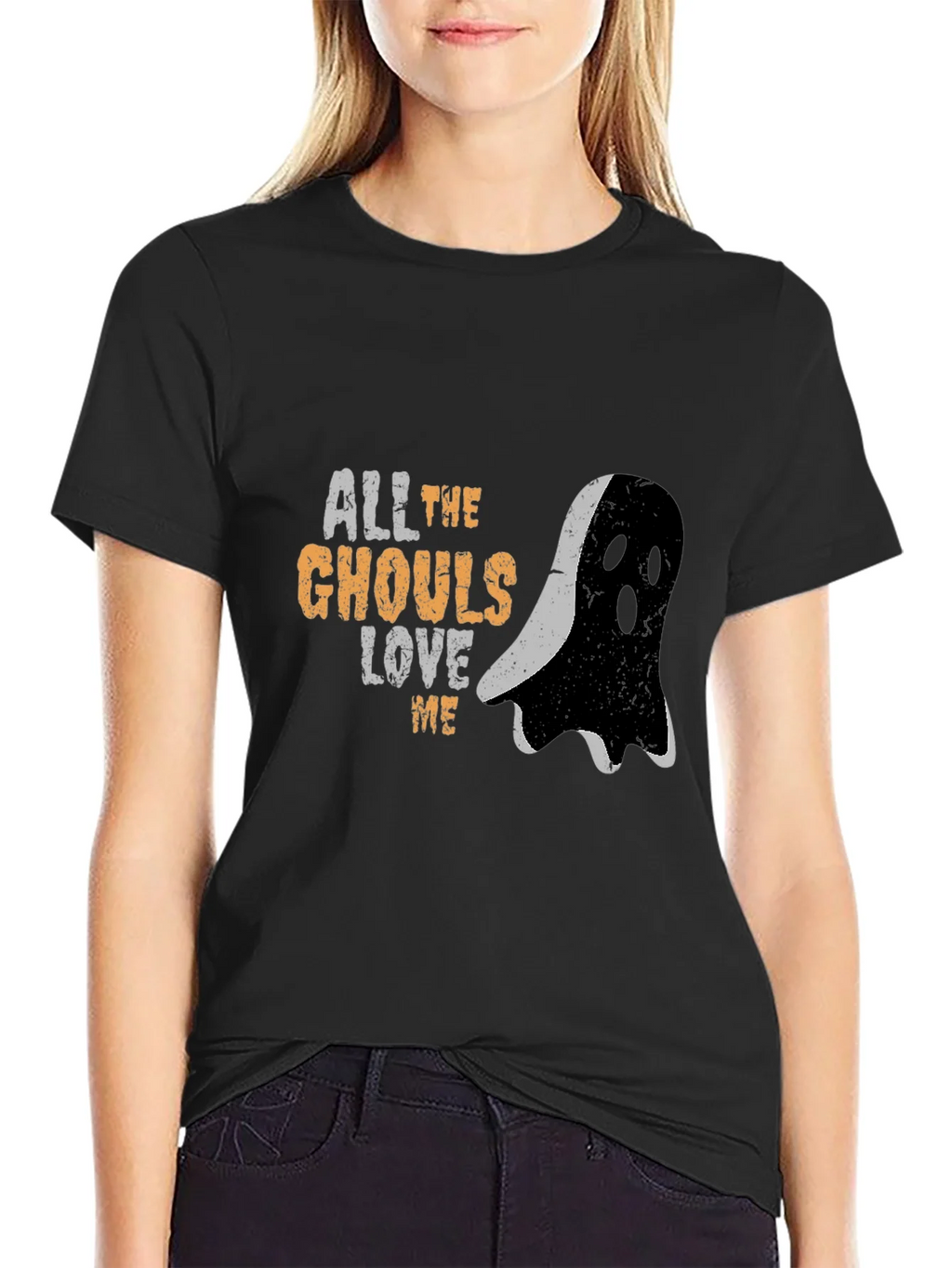 All The Ghouls Love Me Halloween Tee product image 2