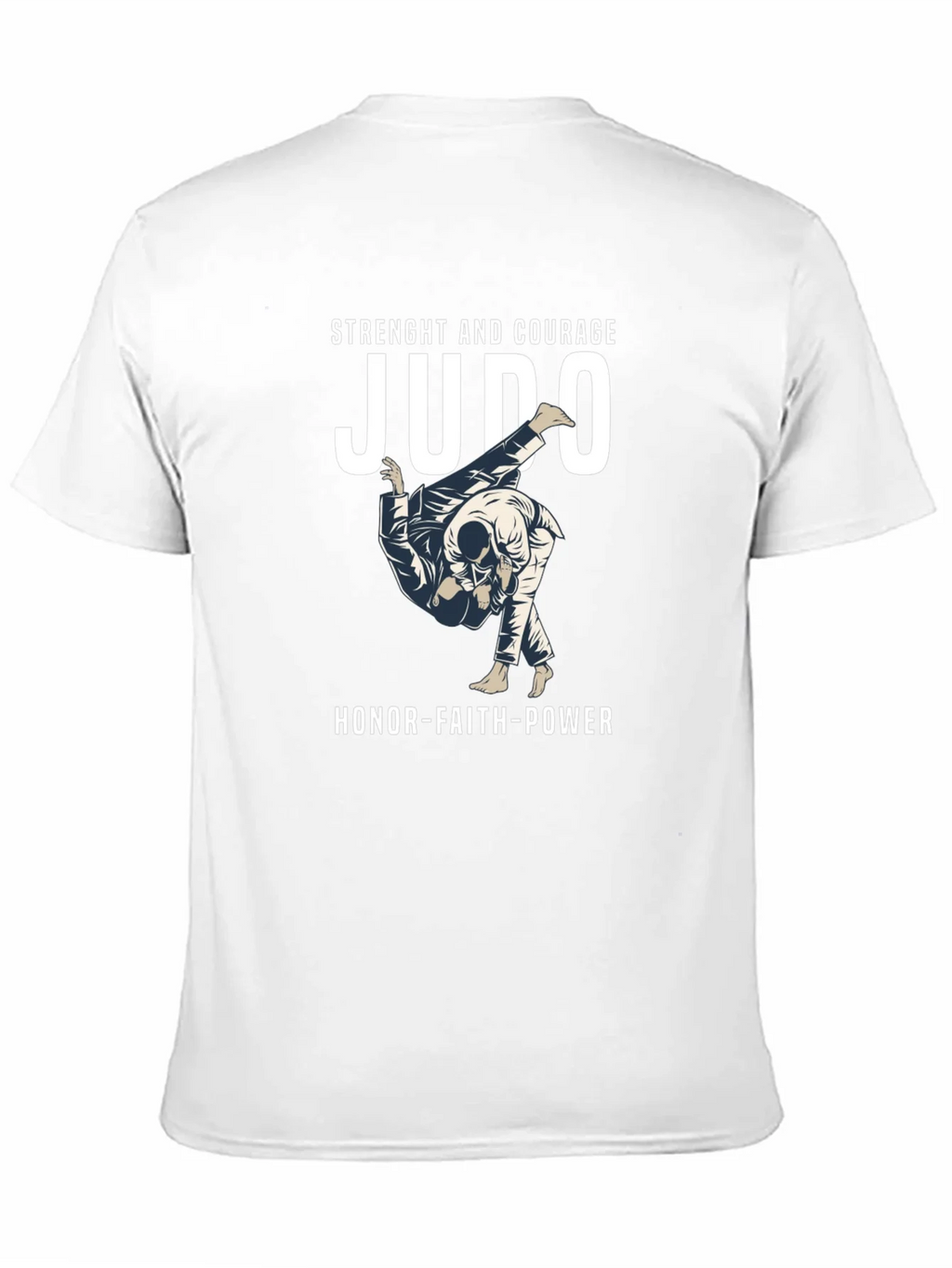 Judo Strength and Courage T-Shirt product image 10