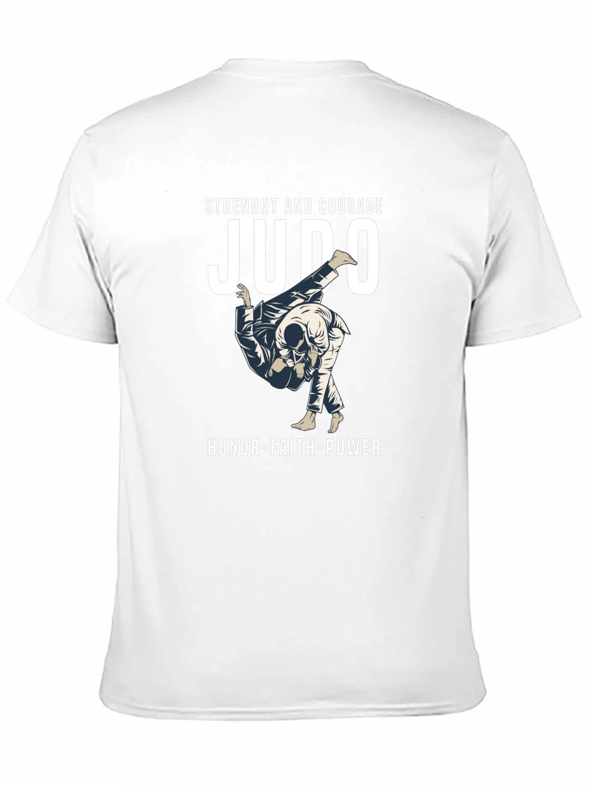 Judo Strength and Courage T-Shirt product image 10