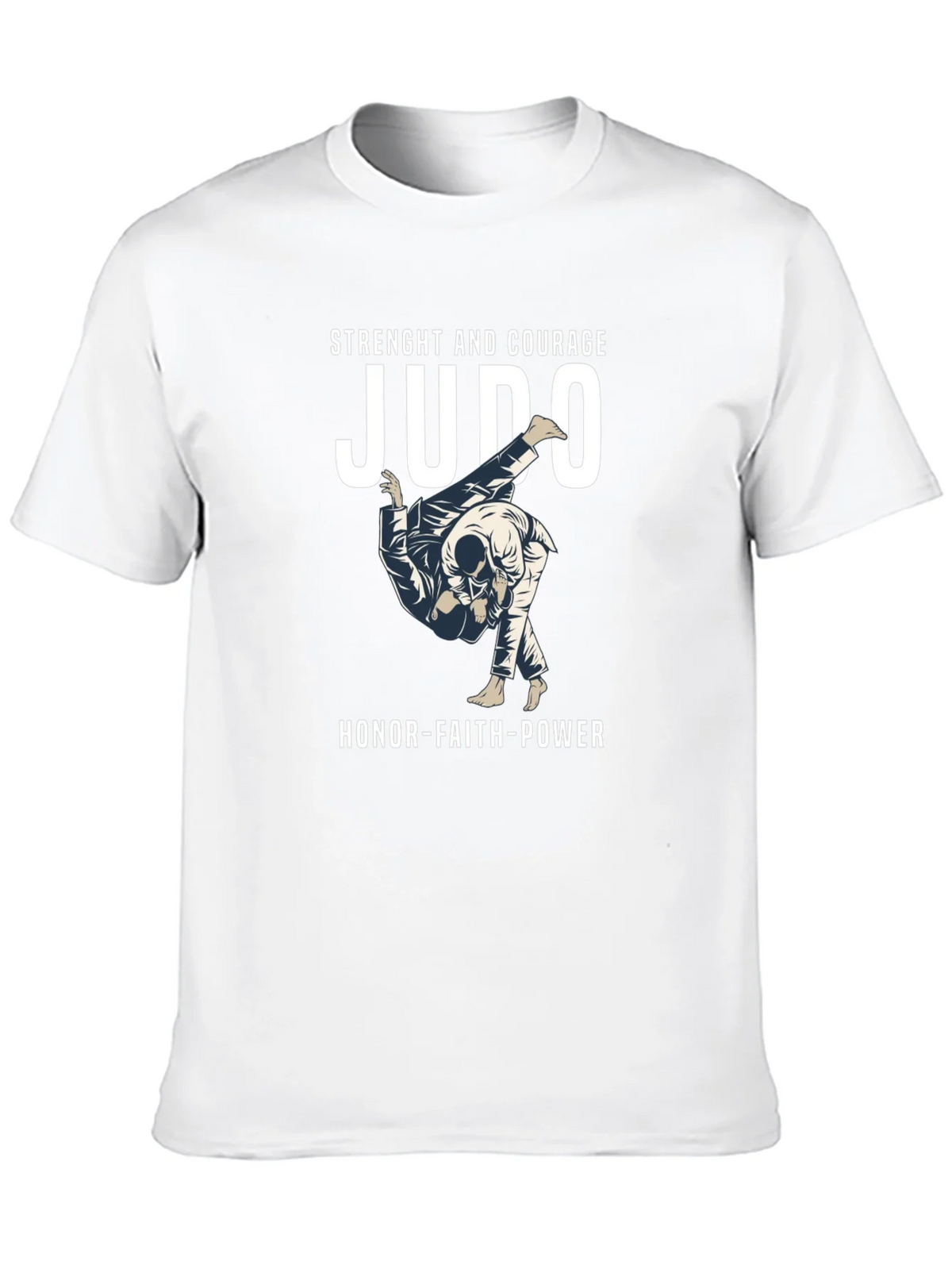 Judo Strength and Courage T-Shirt product image 9