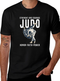 Judo Strength and Courage T-Shirt product image 1