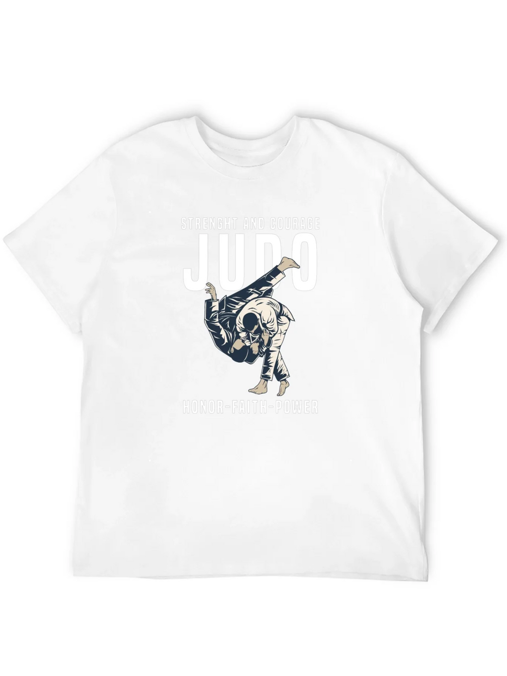 Judo Strength and Courage T-Shirt product image 11