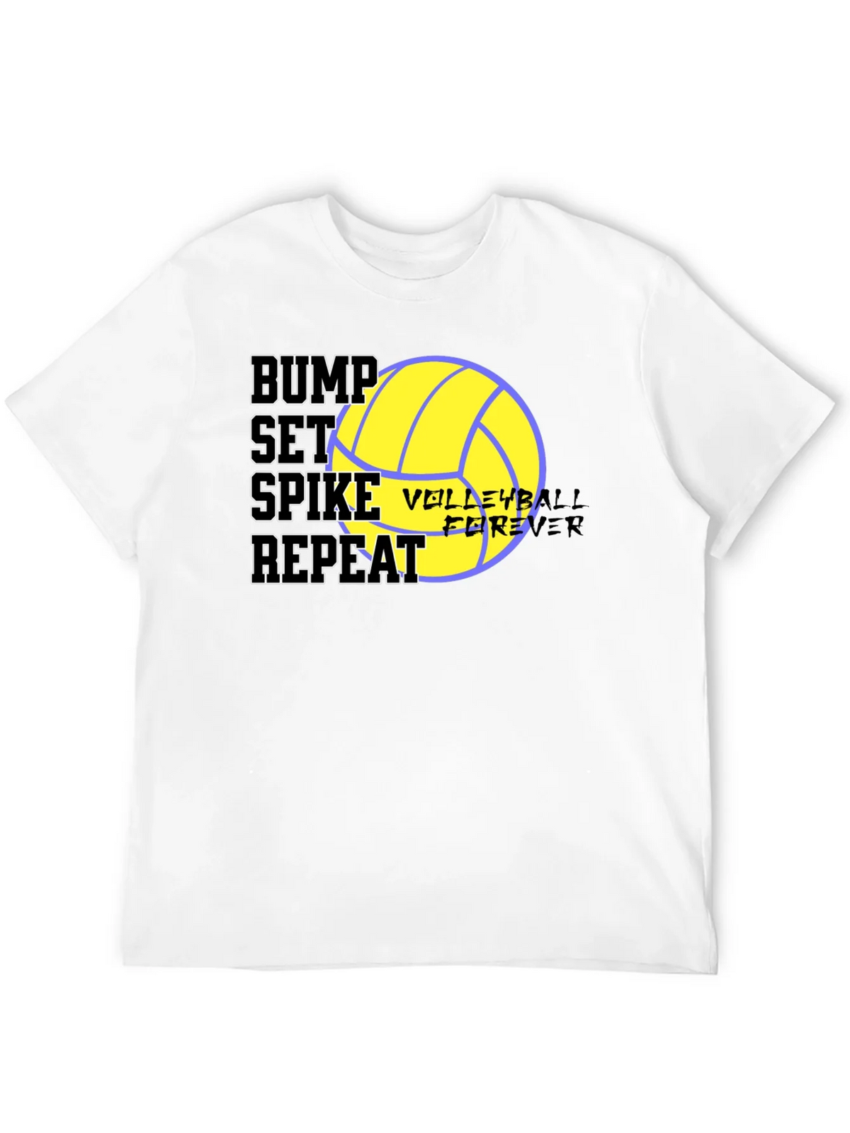 Bump Set Spike Repeat Volleyball T-Shirt product image 9