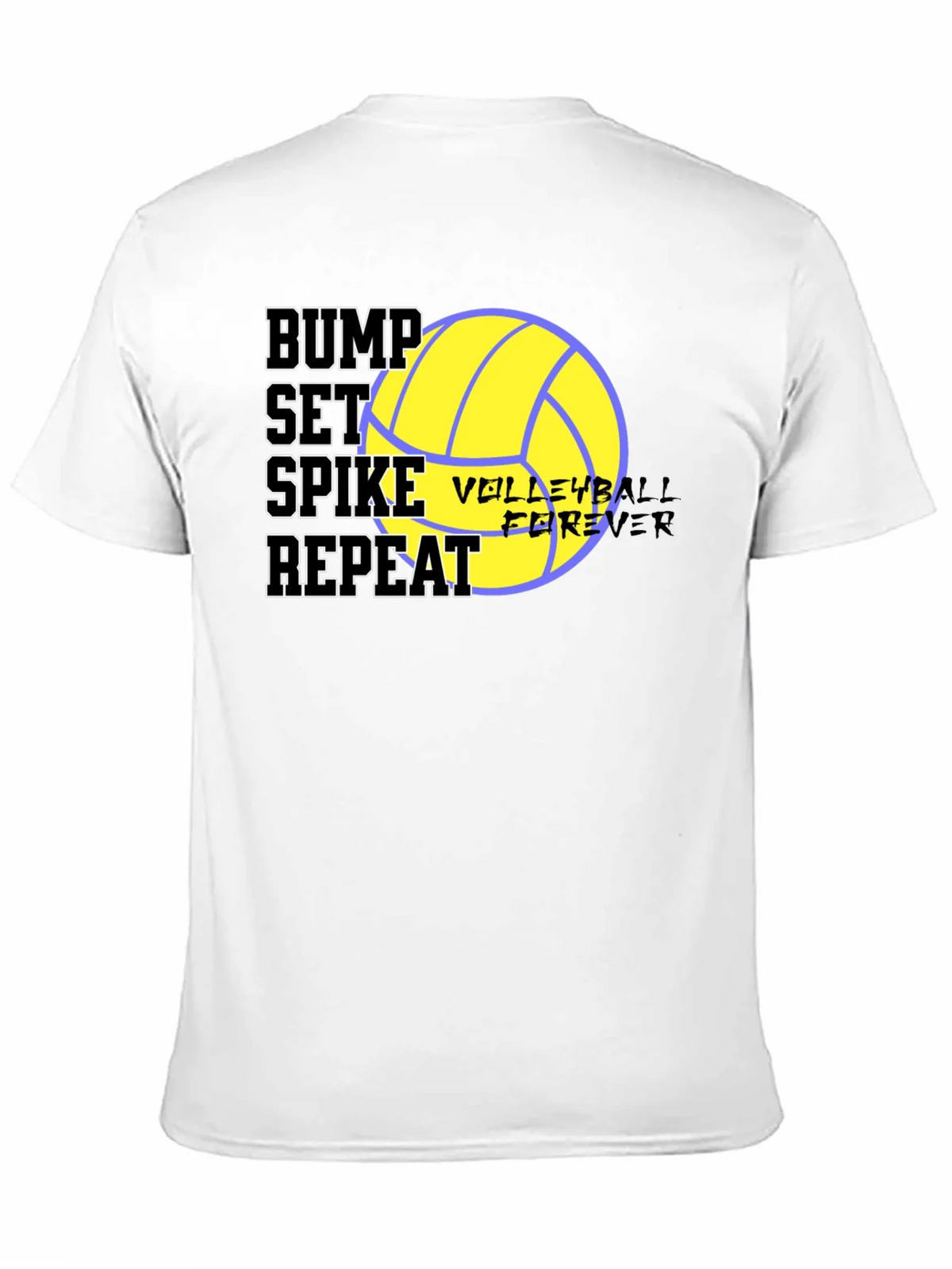 Bump Set Spike Repeat Volleyball T-Shirt product image 8