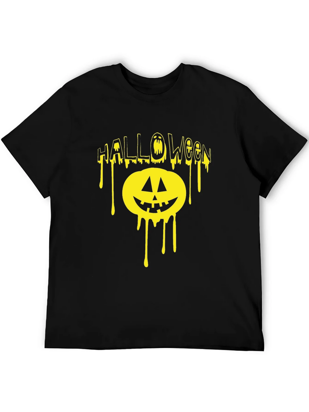 Halloween Dripping Pumpkin T-Shirt product image 4