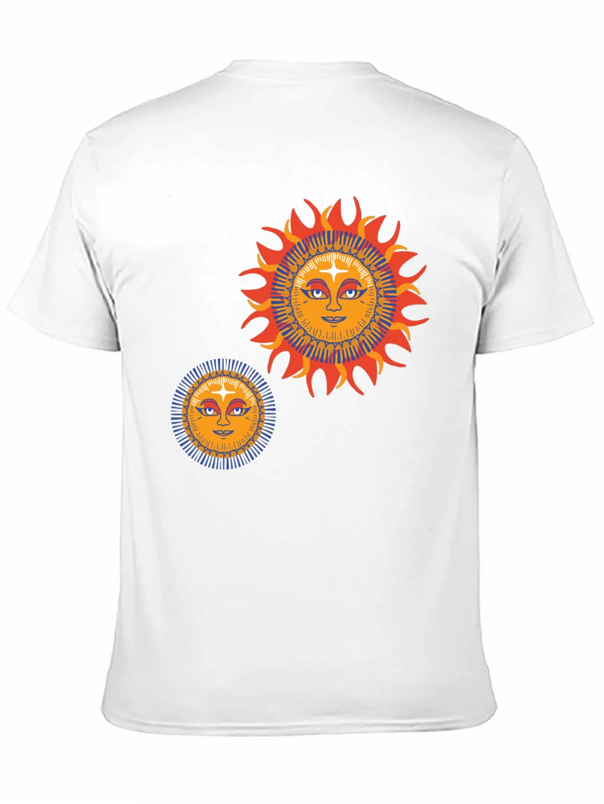 Sun Graphic Tee - Retro Style Black T-Shirt product image 10