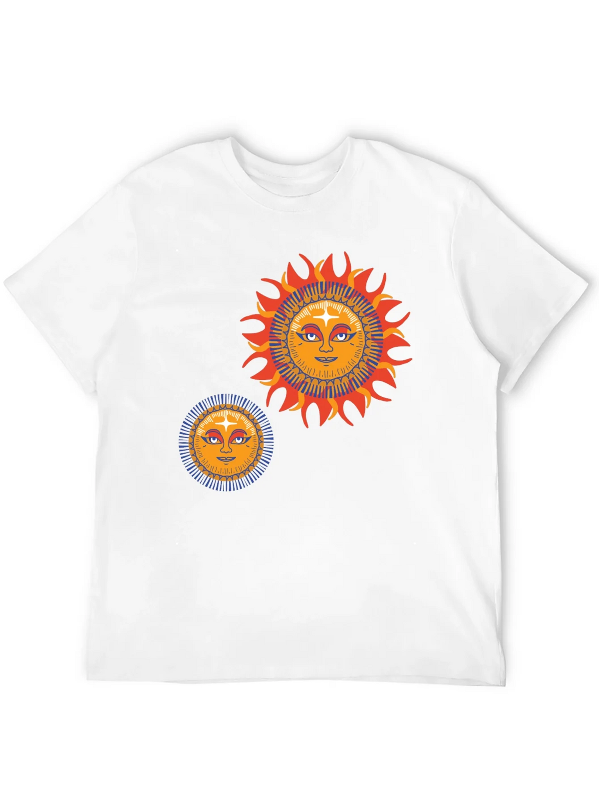 Sun Graphic Tee - Retro Style Black T-Shirt product image 11